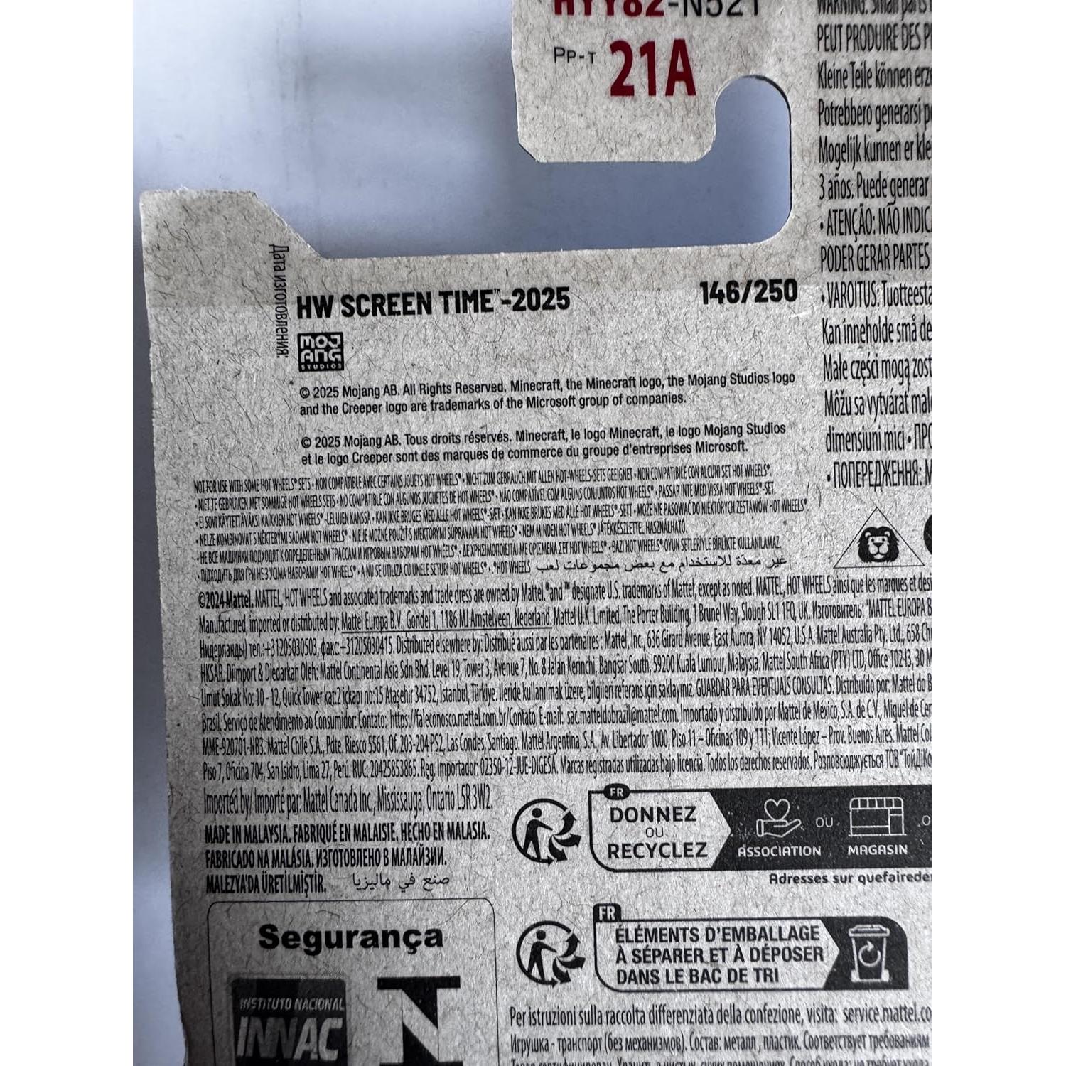 Hot Wheels Carro Diecast Mercury Cyclone 1969 Escala 1:64