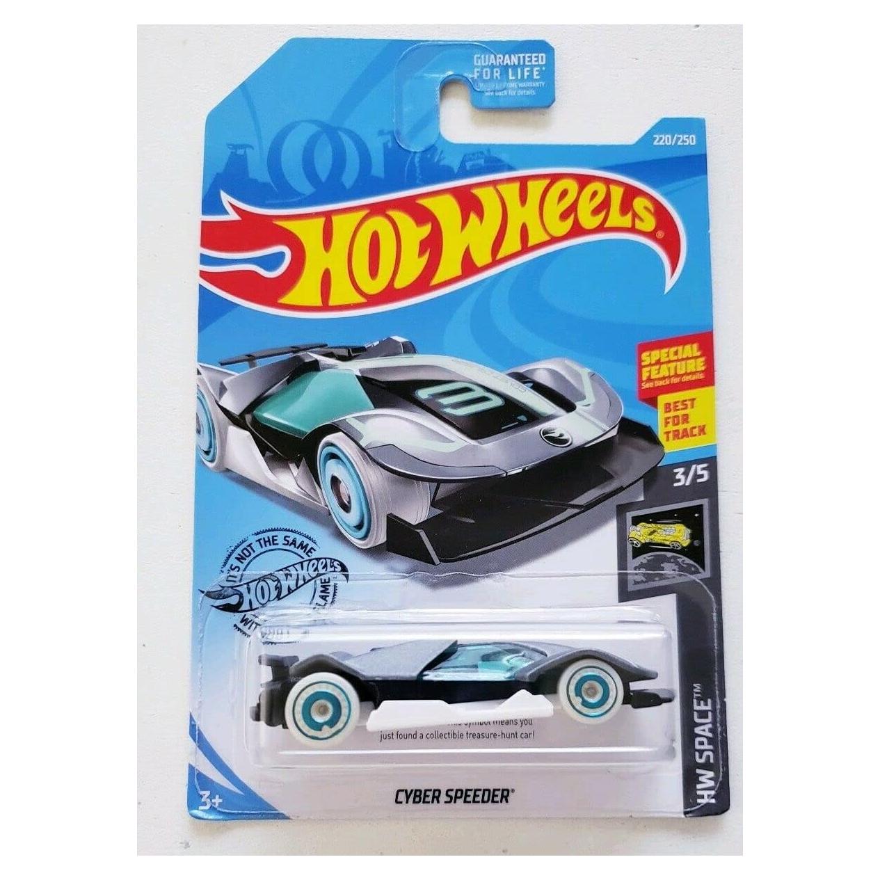 Auto DieCast Hot Wheels Cyber Speeder 1:64 Gris