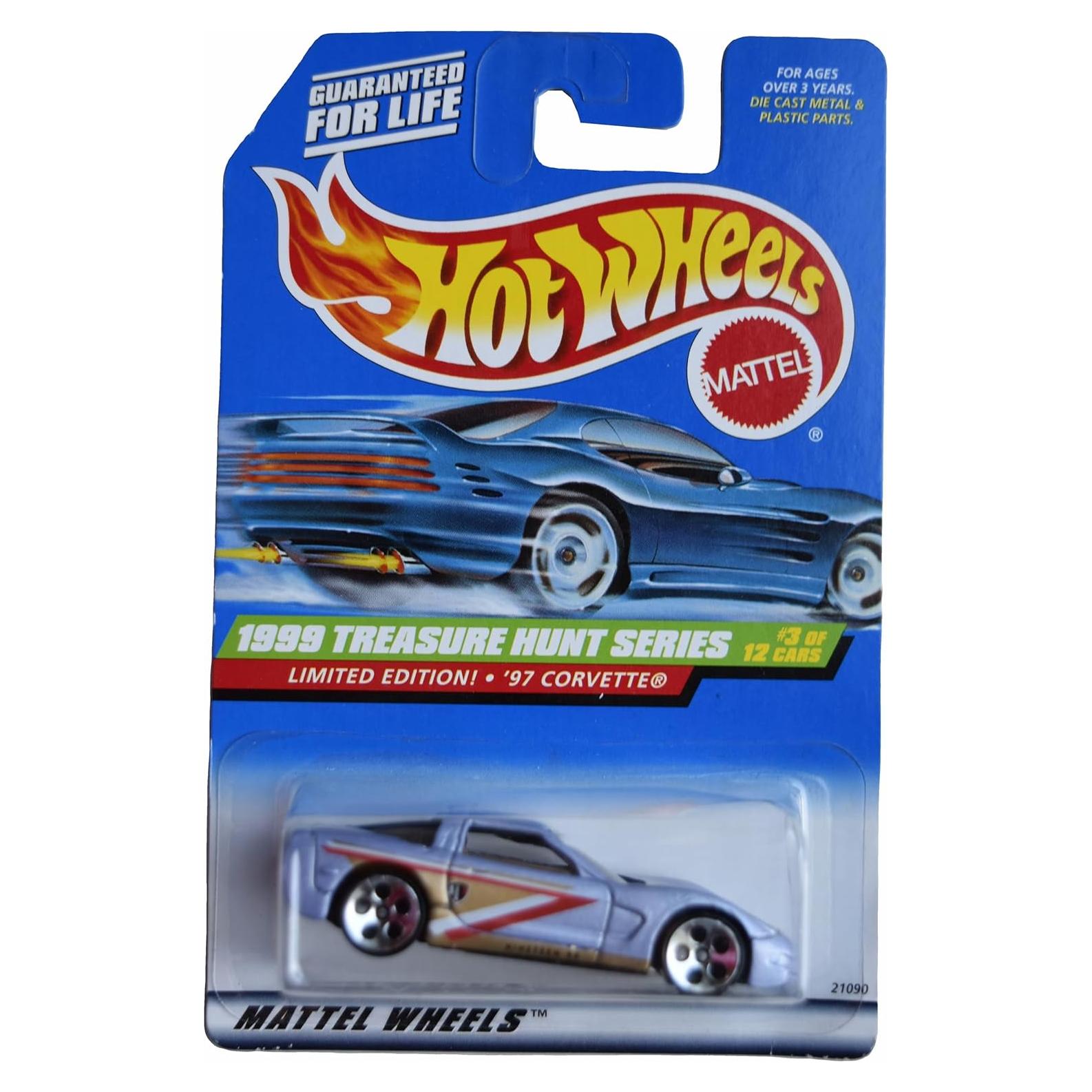 Hot Wheels Corvette '97 Edición Limitada Mattel 15.2x10.2cm