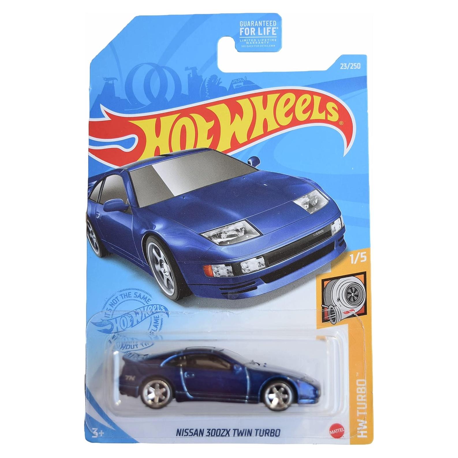 Hot Wheels Nissan 300ZX Twin Turbo 1:64 Azul Spectraflame