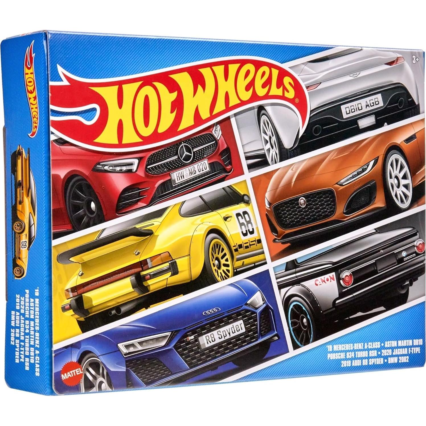 Multipack Hot Wheels Cultura Automotriz Europea - 6 Coches 1:64