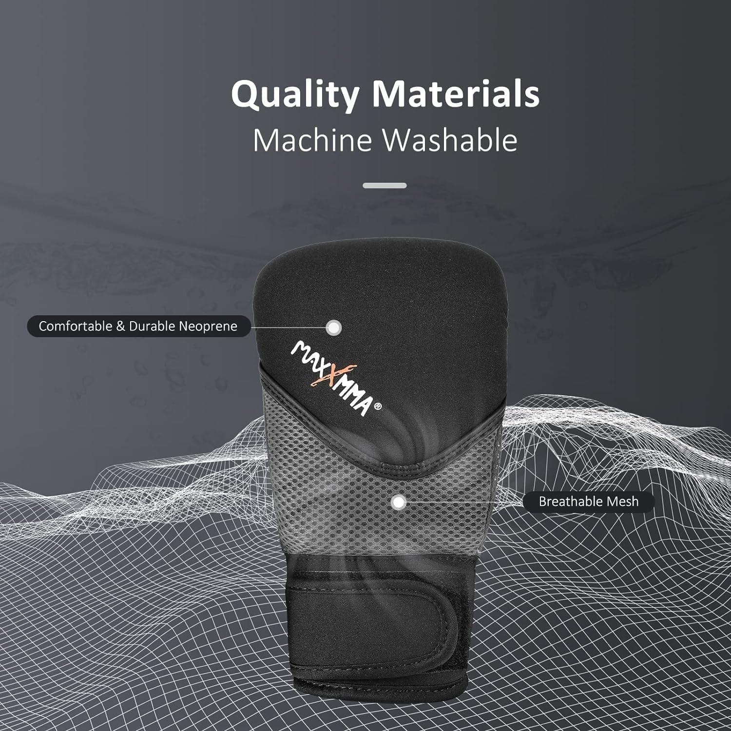 Guantes de Boxeo MaxxMMA Neopreno Lavables S/M y L/XL