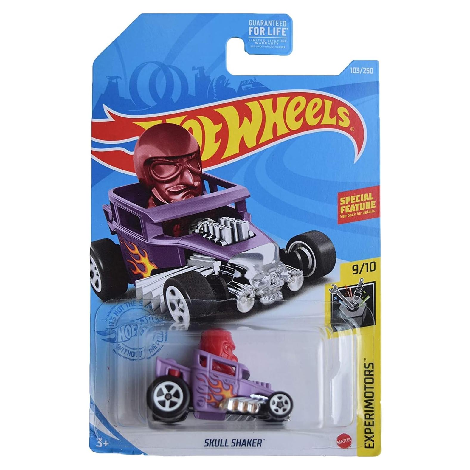 Hot Wheels Skull Shaker 1:64 Mattel - Caza del Tesoro Púrpura