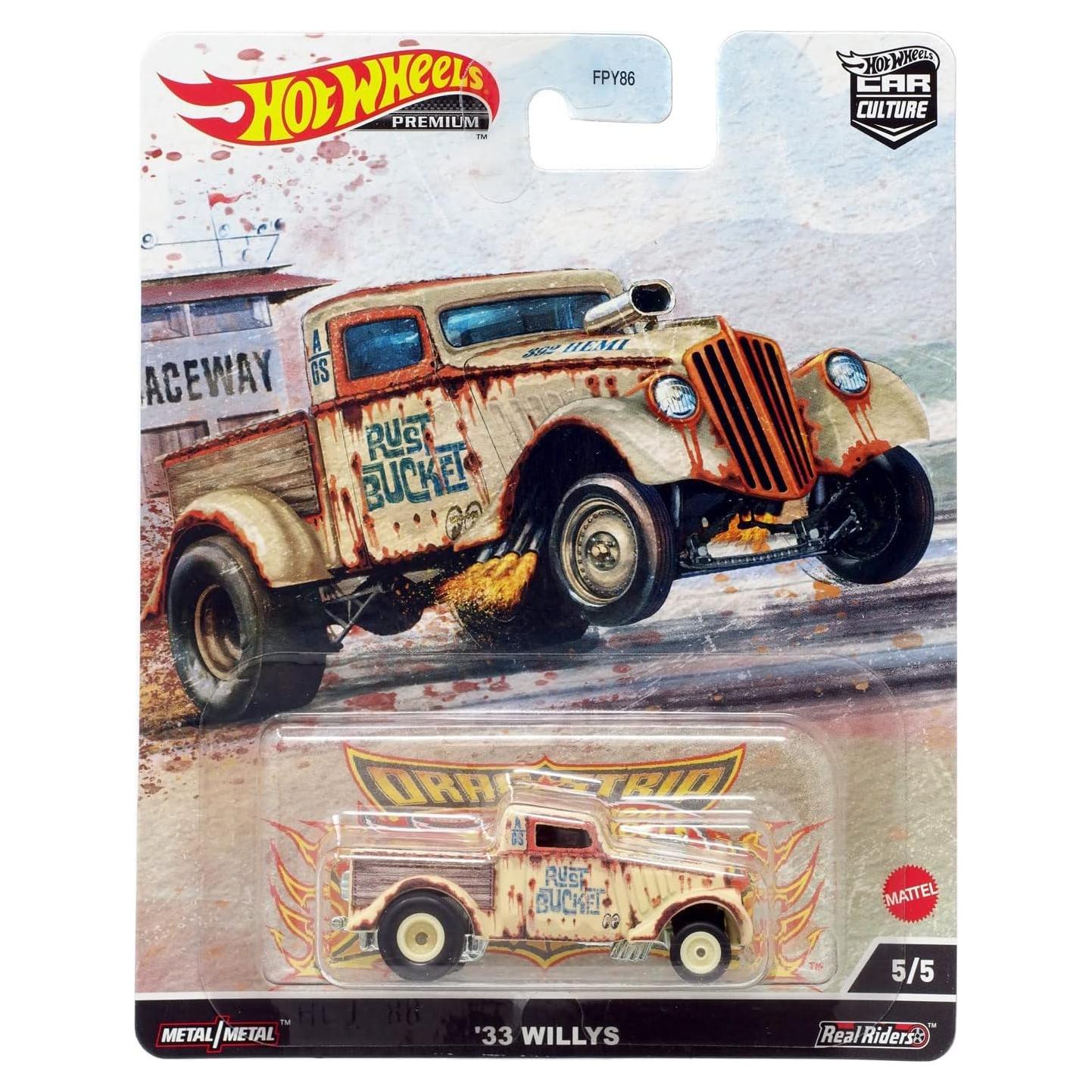 Hot Wheels '33 Willys Premium - Mattel - Real Riders