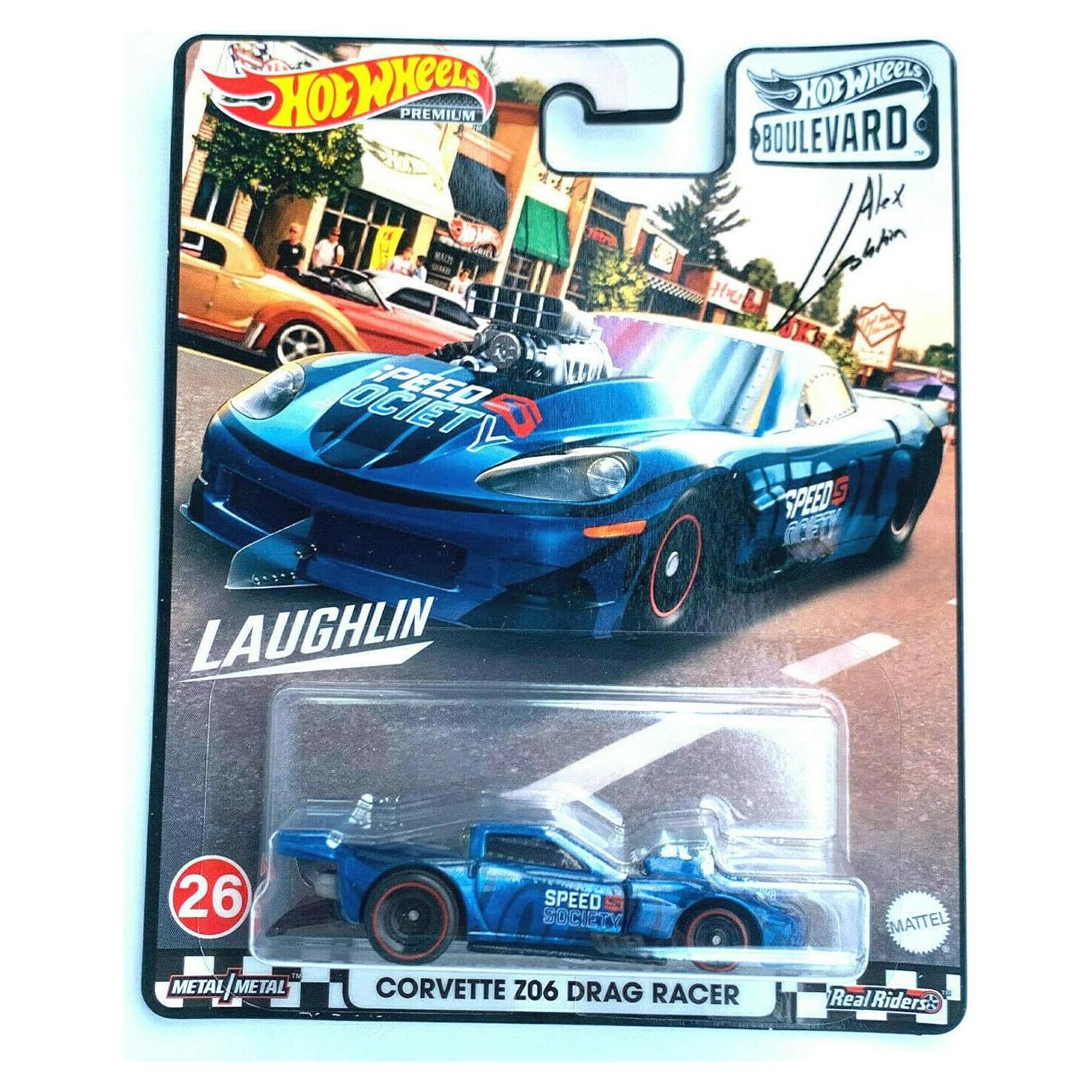 Hot Wheels Boulevard Corvette Z06 Drag Racer Premium 1:64