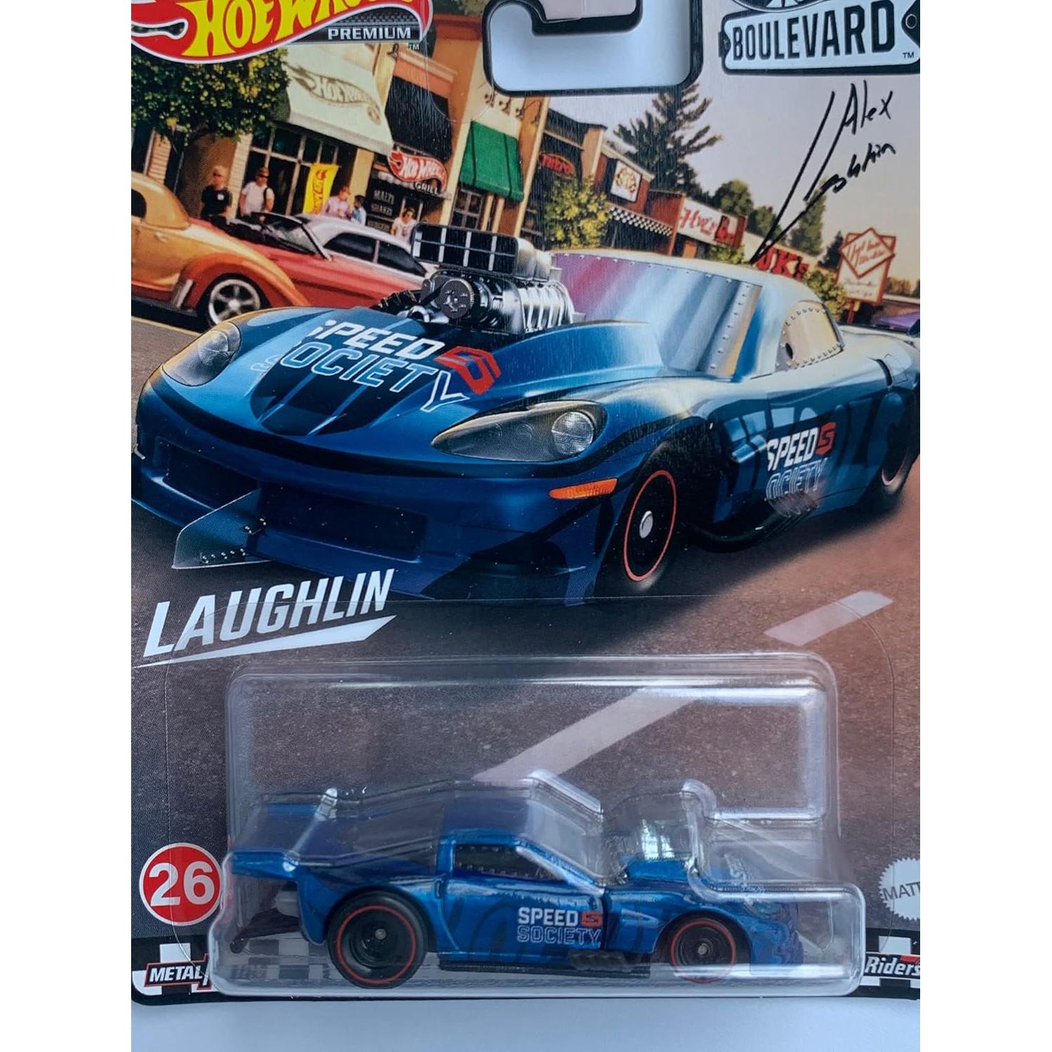 Hot Wheels Boulevard Corvette Z06 Drag Racer Premium 1:64