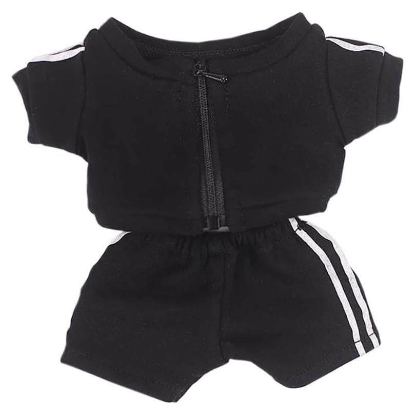 Conjunto Ropa Deportiva Niannyyhouse para Muñeca 20cm Negro
