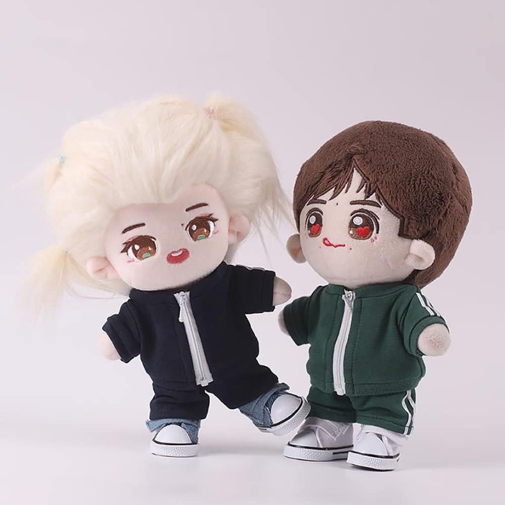 Conjunto Ropa Deportiva Niannyyhouse para Muñeca 20cm Negro