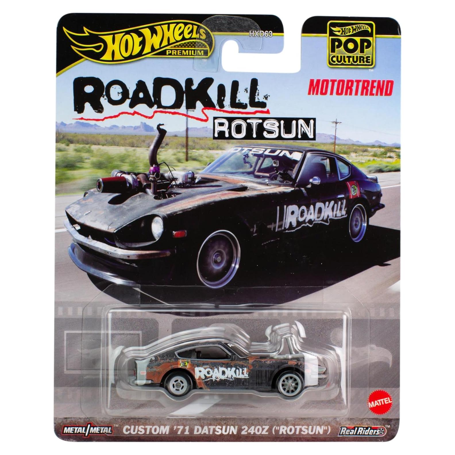 Hot Wheels Mini Coche Datsun 240Z Personalizado 71 HKC37