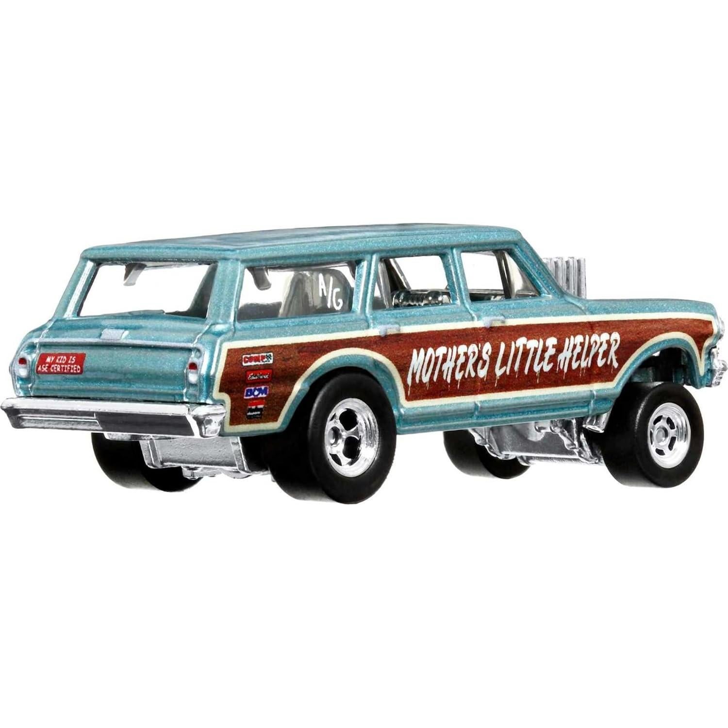 Coche de Juguete Hot Wheels 1:64 Chevy Nova Gasser Premium
