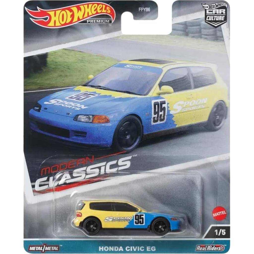 Conjunto 5 Vehículos Diecast Hot Wheels Car Culture 2023