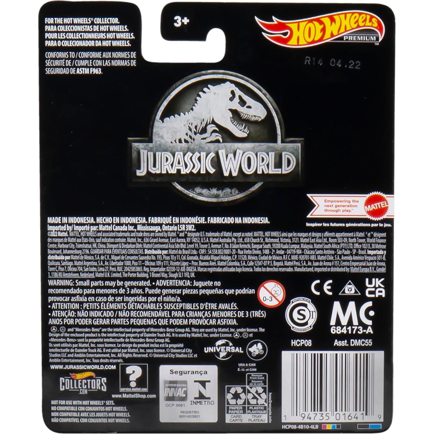 Vehículo a Escala 1:64 Hot Wheels Retro Colección de Películas