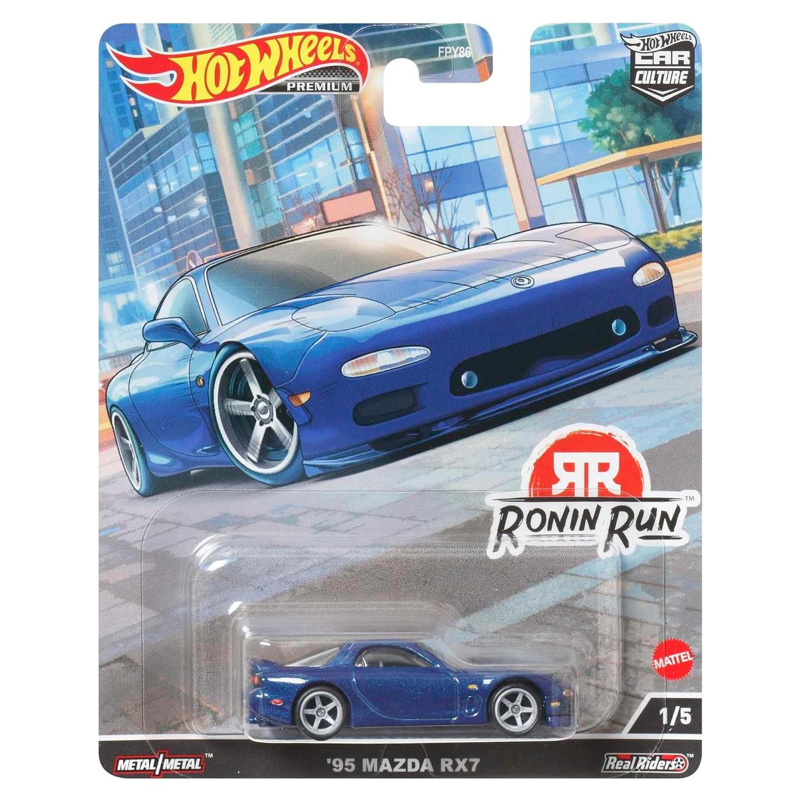 Hot Wheels Mazda RX7 '95 Cultura de Autos Premium