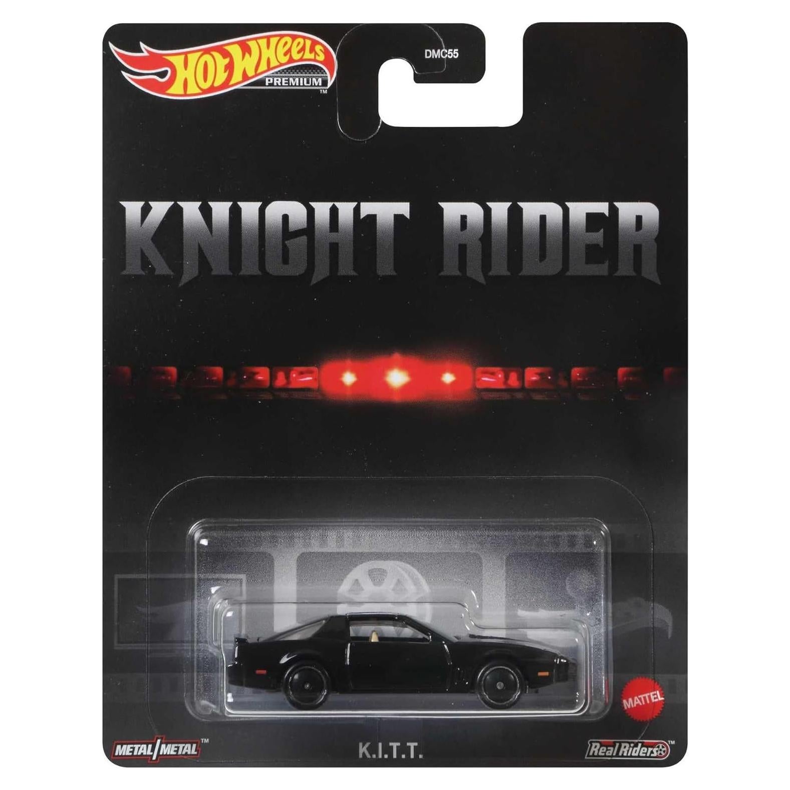 Vehículo KITT Hot Wheels Retro 1:64 para Coleccionistas