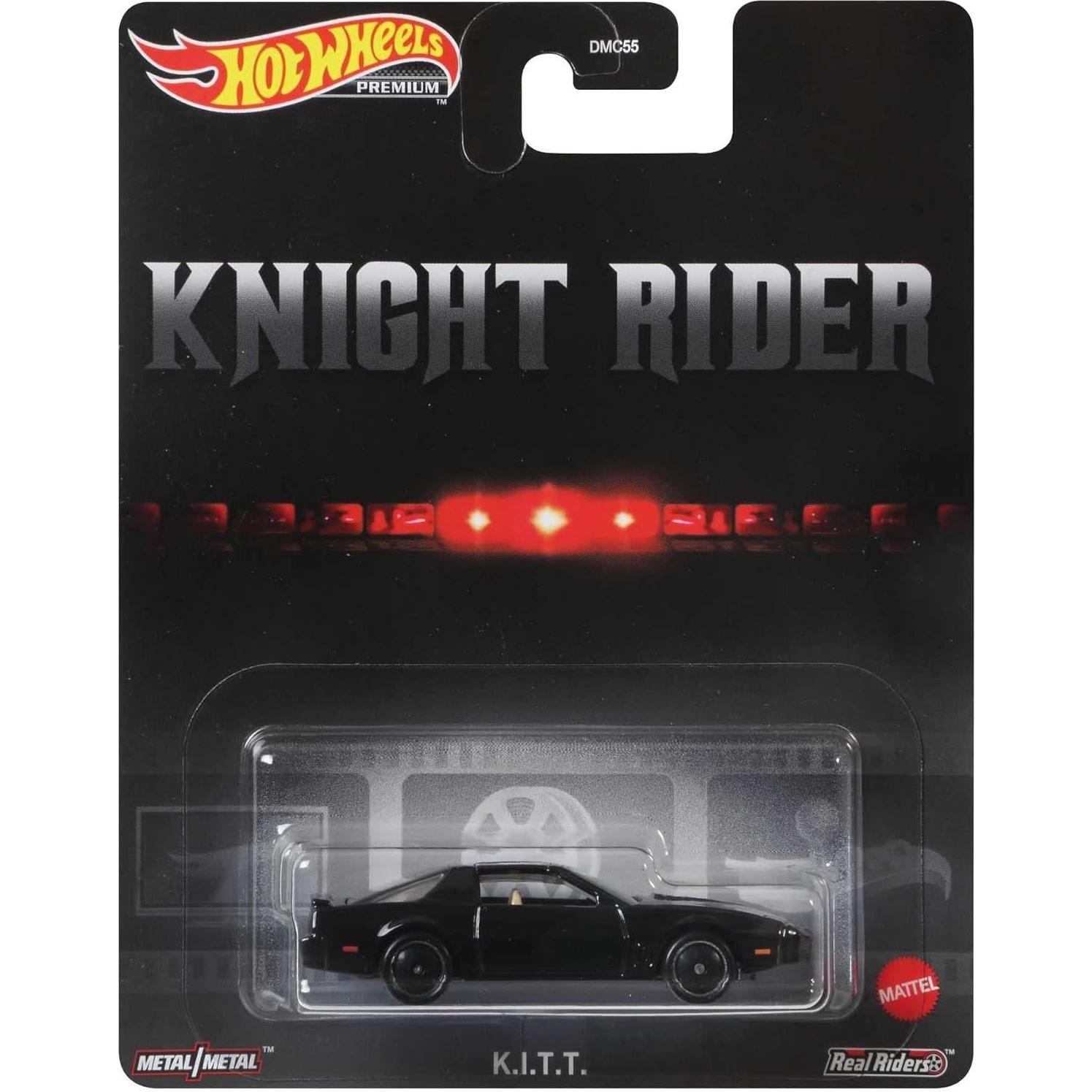 Vehículo KITT Hot Wheels Retro 1:64 para Coleccionistas