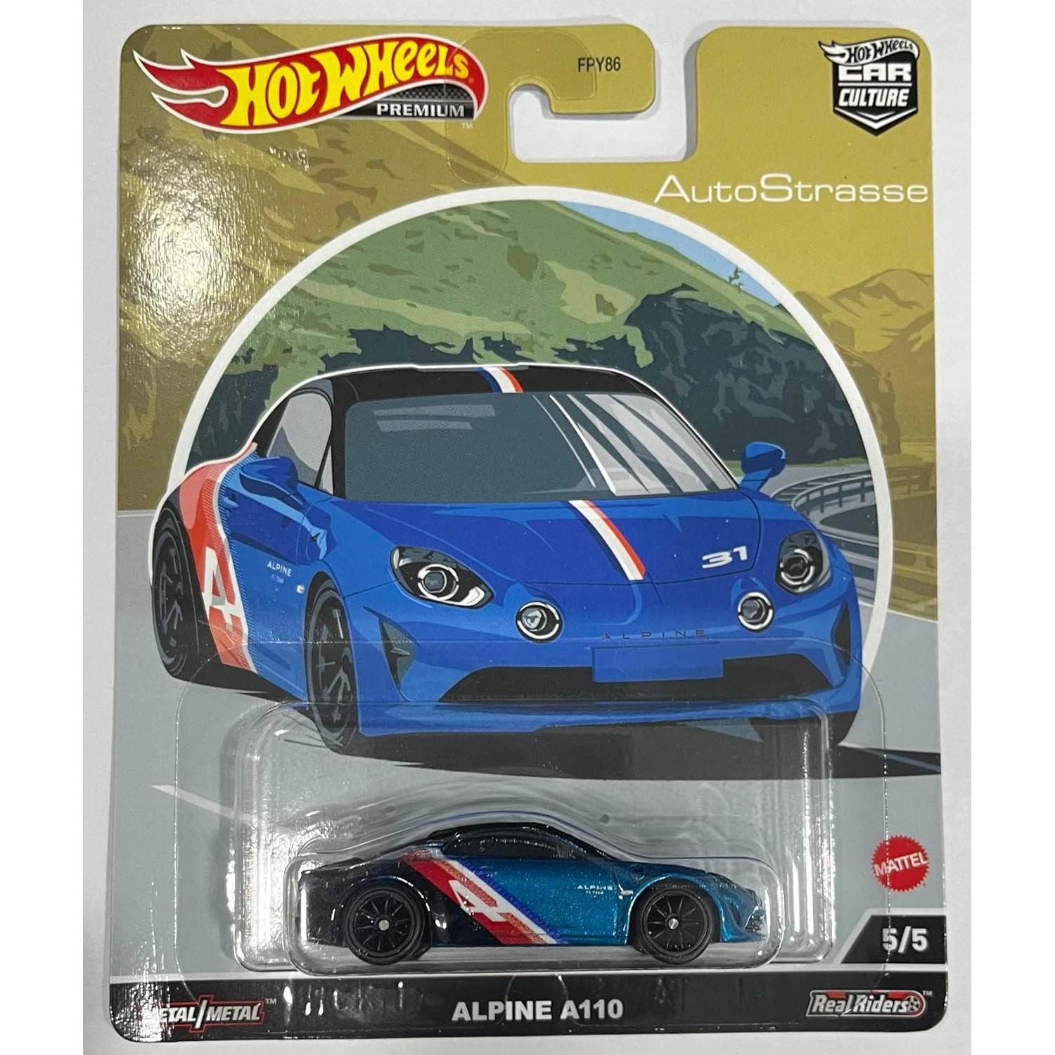 Conjunto Hot Wheels Car Culture 2022 AutoStrasse 5 Diecast