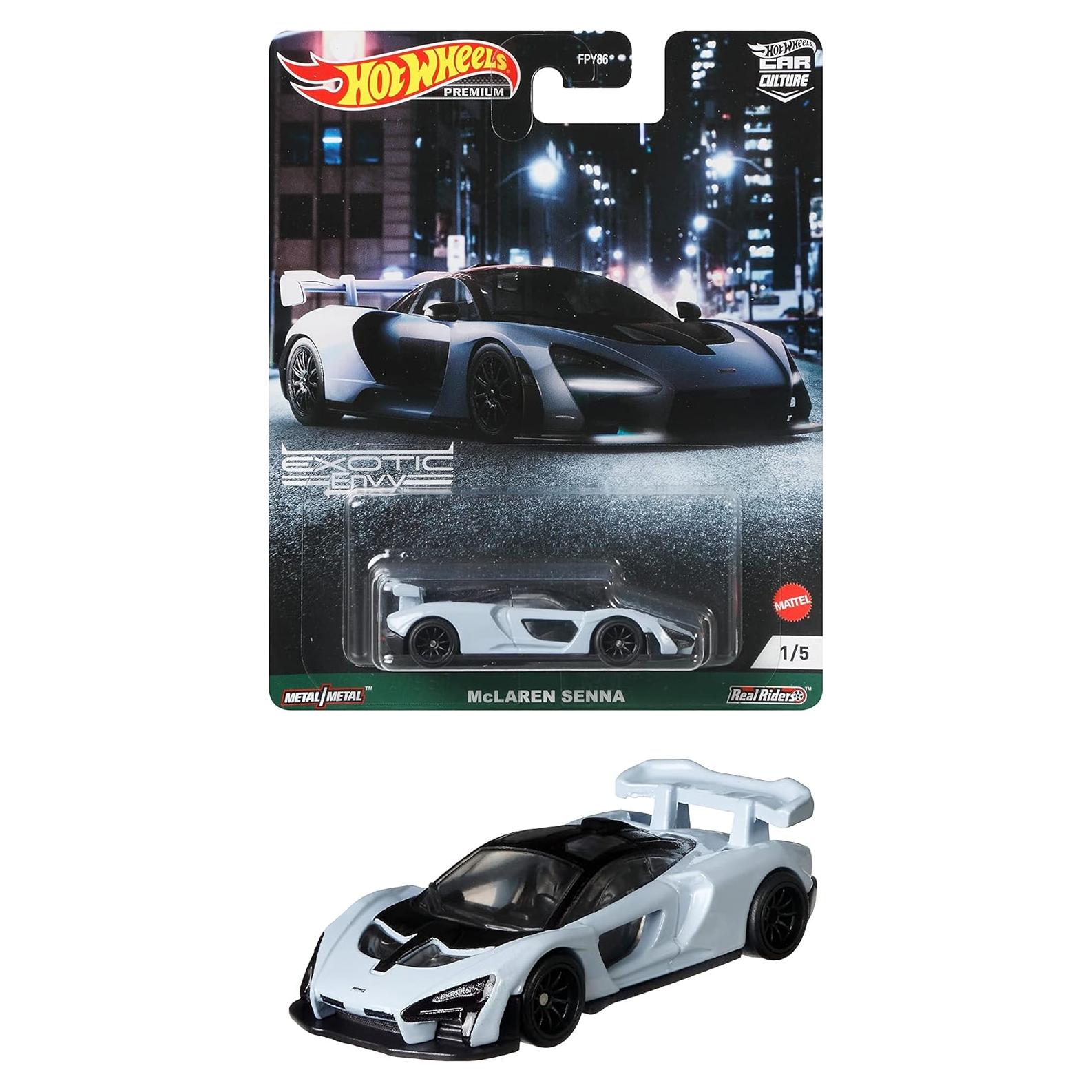 Hot Wheels McLaren Senna 1:64 Mattel - Colección Premium