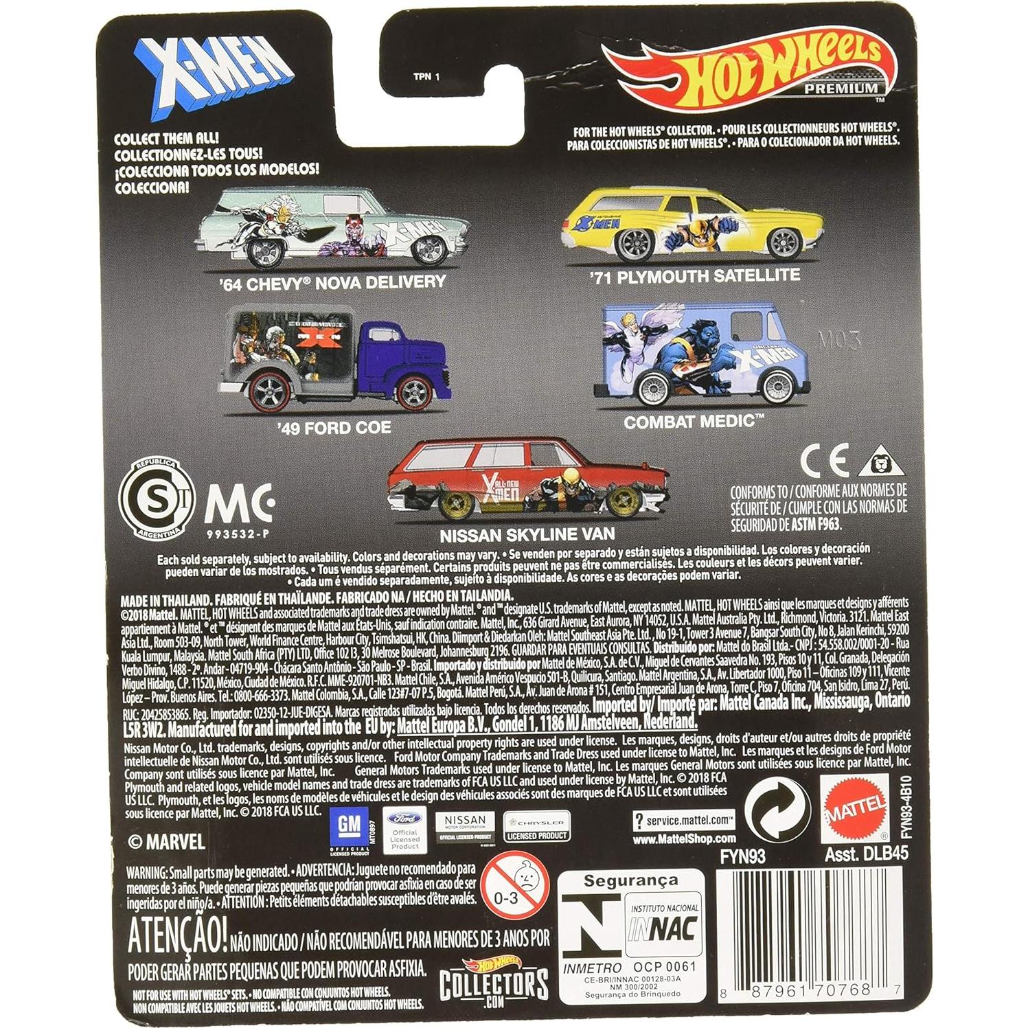 Hot Wheels 64 Nova Delivery Colección Cultura Pop