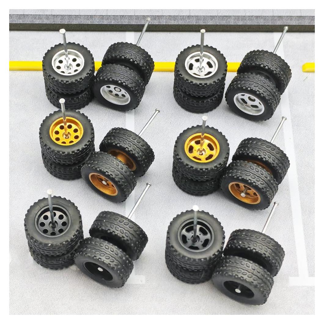 Ruedas y Neumáticos WAVEIST 1/64 para Vehículos Todo Terreno