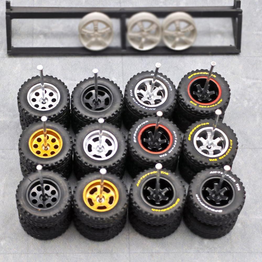 Ruedas y Neumáticos WAVEIST 1/64 para Vehículos Todo Terreno