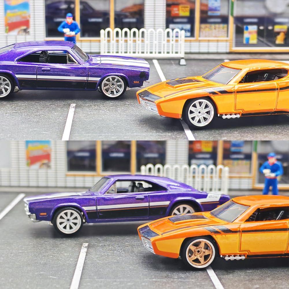 Ruedas y Neumáticos WAVEIST 1/64, 4 Juegos, ABS y Caucho