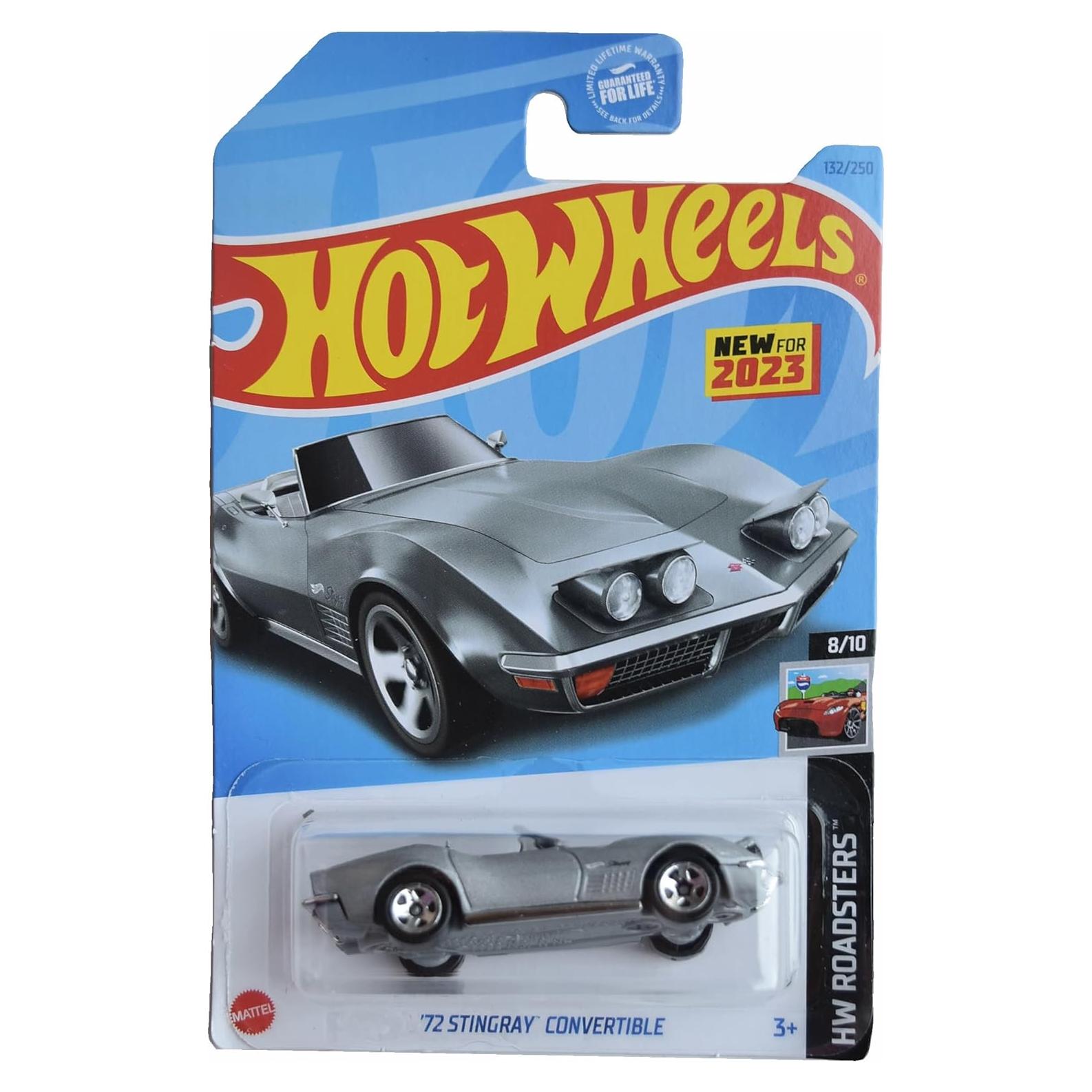 Hot Wheels Stingray Convertible 1972 Escala 1:64 Mattel