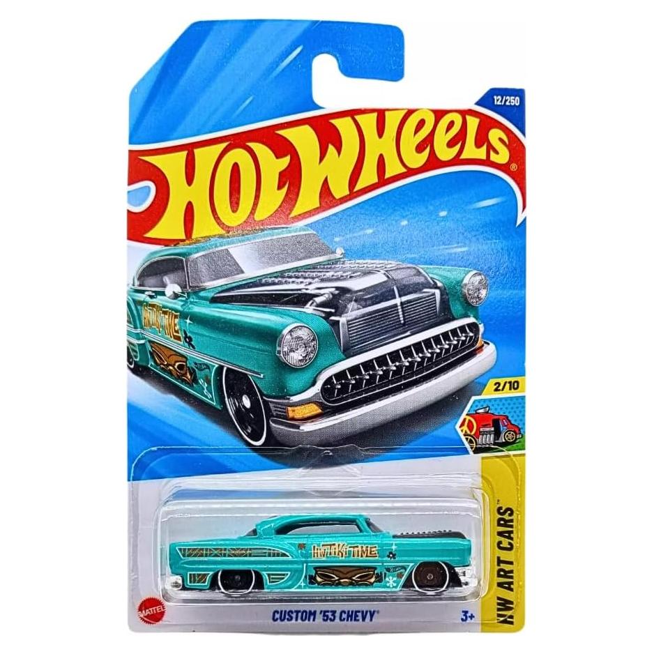 Hot Wheels 53 Chevy Teal Personalizado 1:64 Mattel