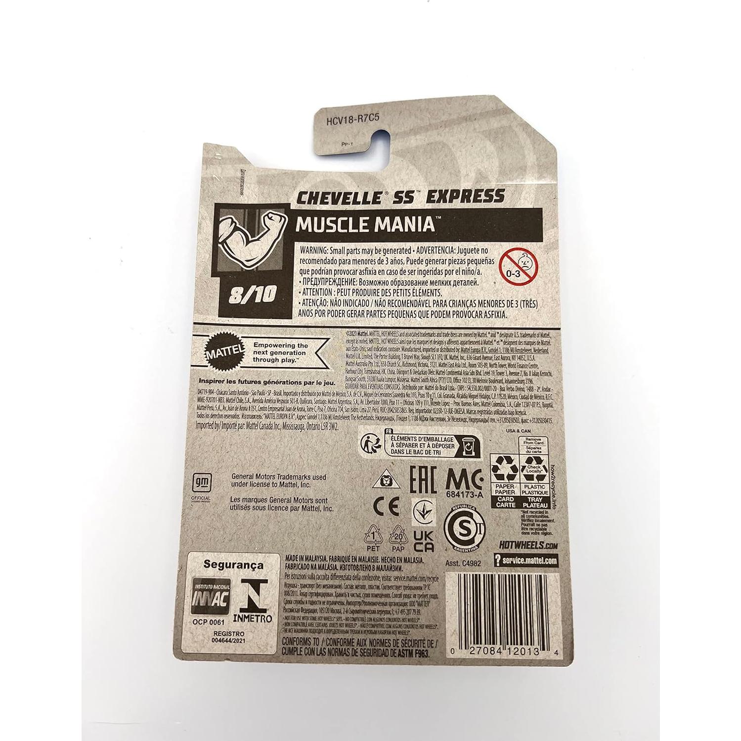 Hot Wheels Chevelle SS Express 2022 Escala 1:64 Die Cast