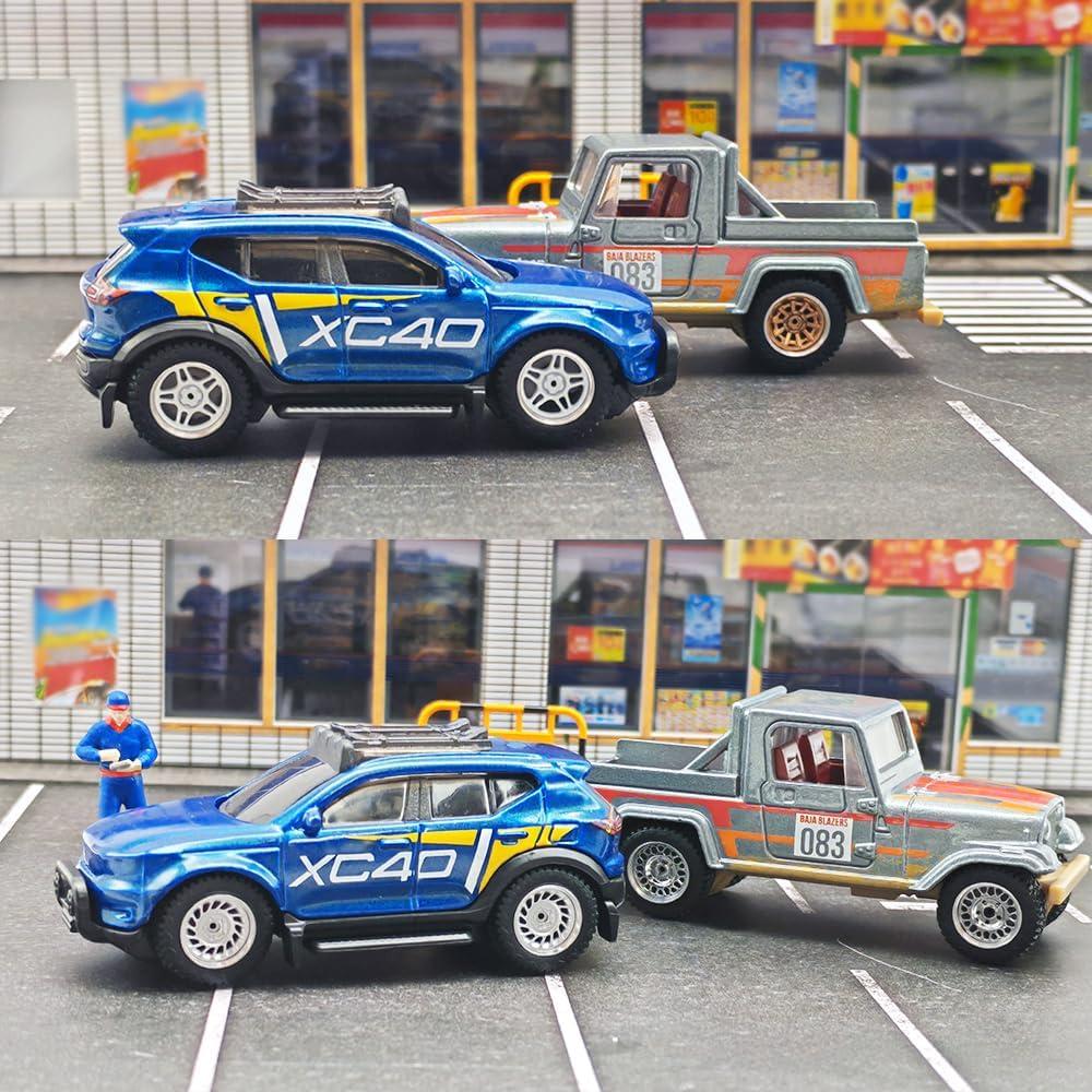 Ruedas y Neumáticos 1/64 WAVEIST YE, 4 Juegos, Caucho y ABS