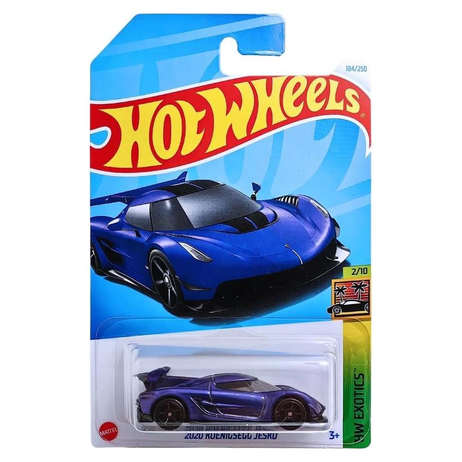 Hot Wheels Koenigsegg Jesko 2020 Escala 1:64 Púrpura