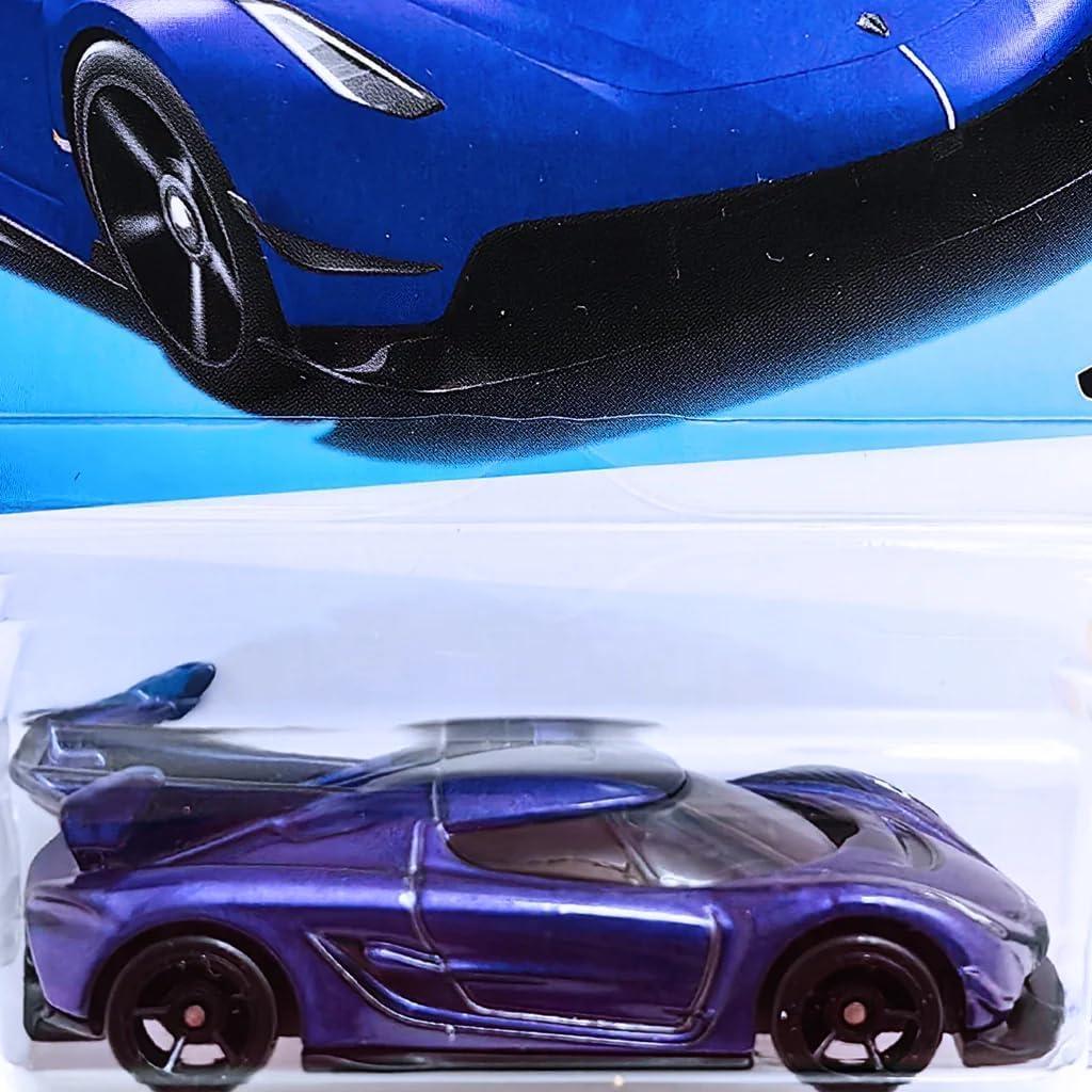 Hot Wheels Koenigsegg Jesko 2020 Escala 1:64 Púrpura