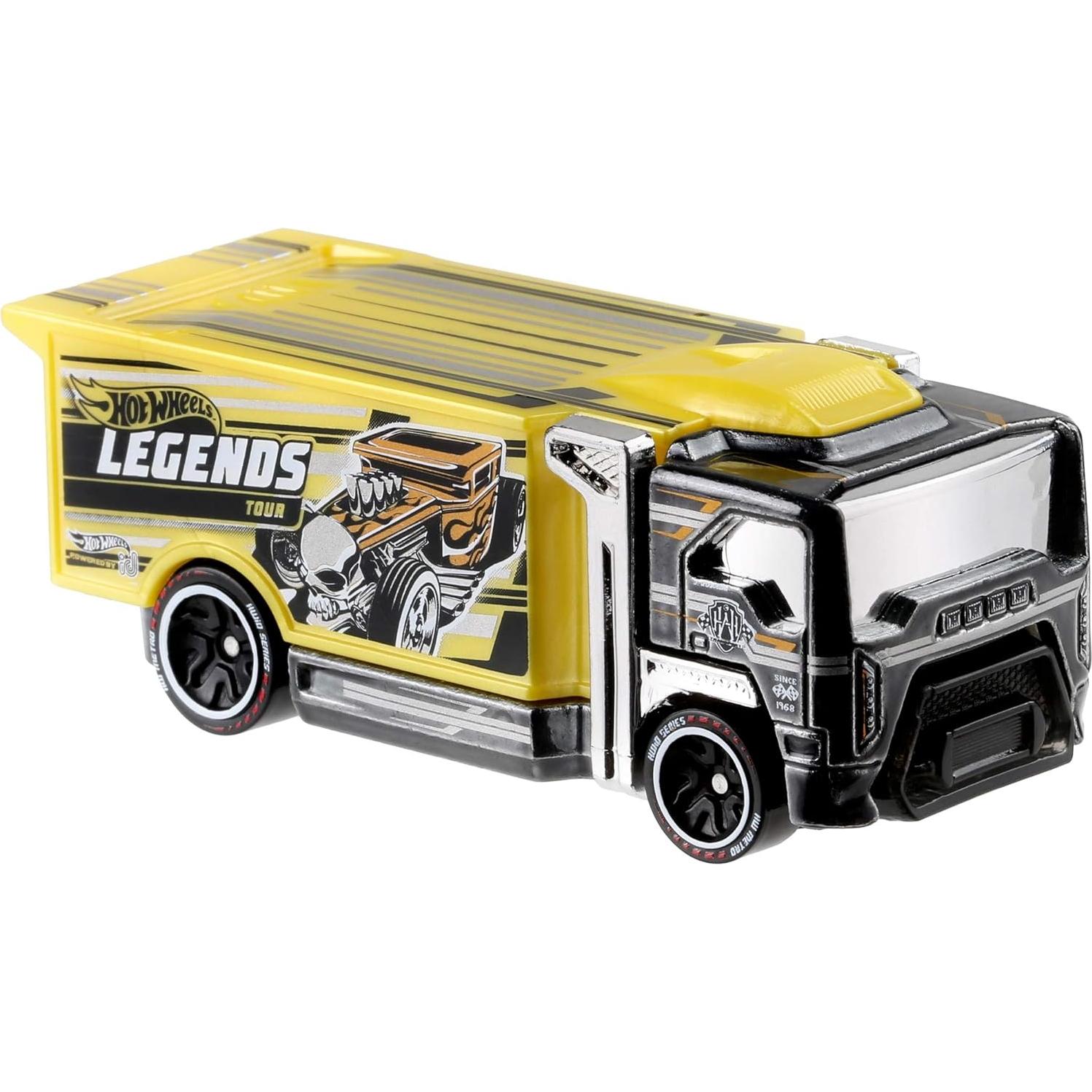 Hot Wheels id Vehículo HiWay Hauler 3.0 con Chip NFC 1:64