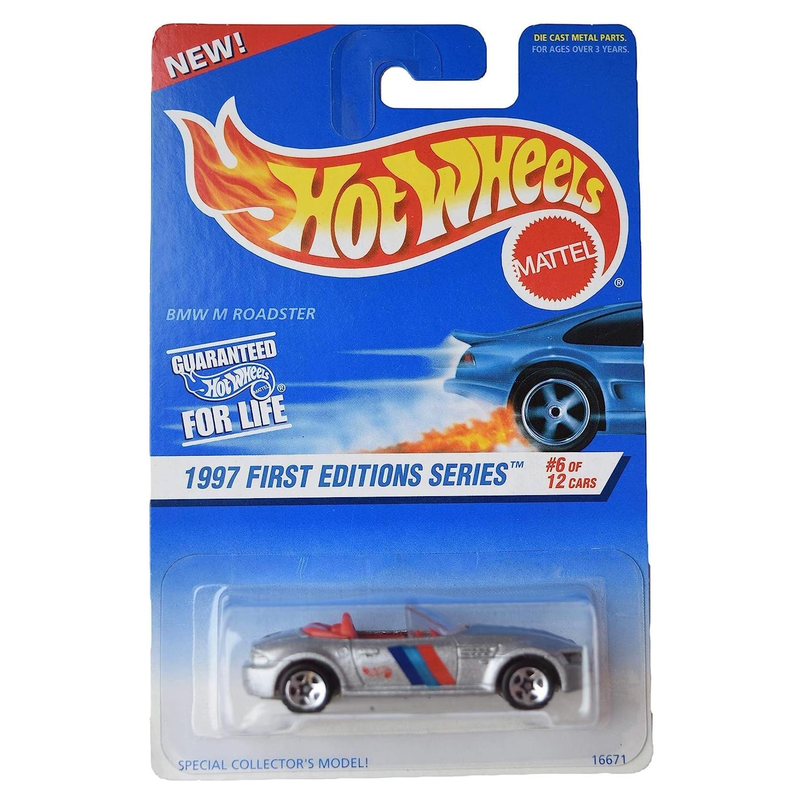 Hot Wheels BMW M Roadster 1997 Edición #6 1:64 Metal