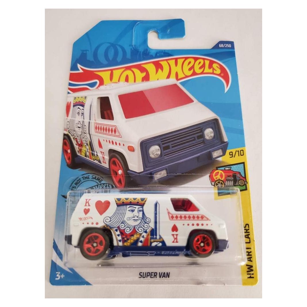 Hot Wheels Super Van 2020 Art Cars 1:64 Mattel