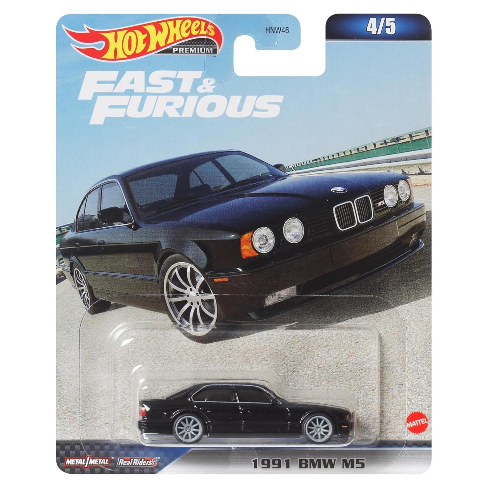 Hot Wheels HKD28 BMW M5 E34 Rápido y Furioso 3-8 años