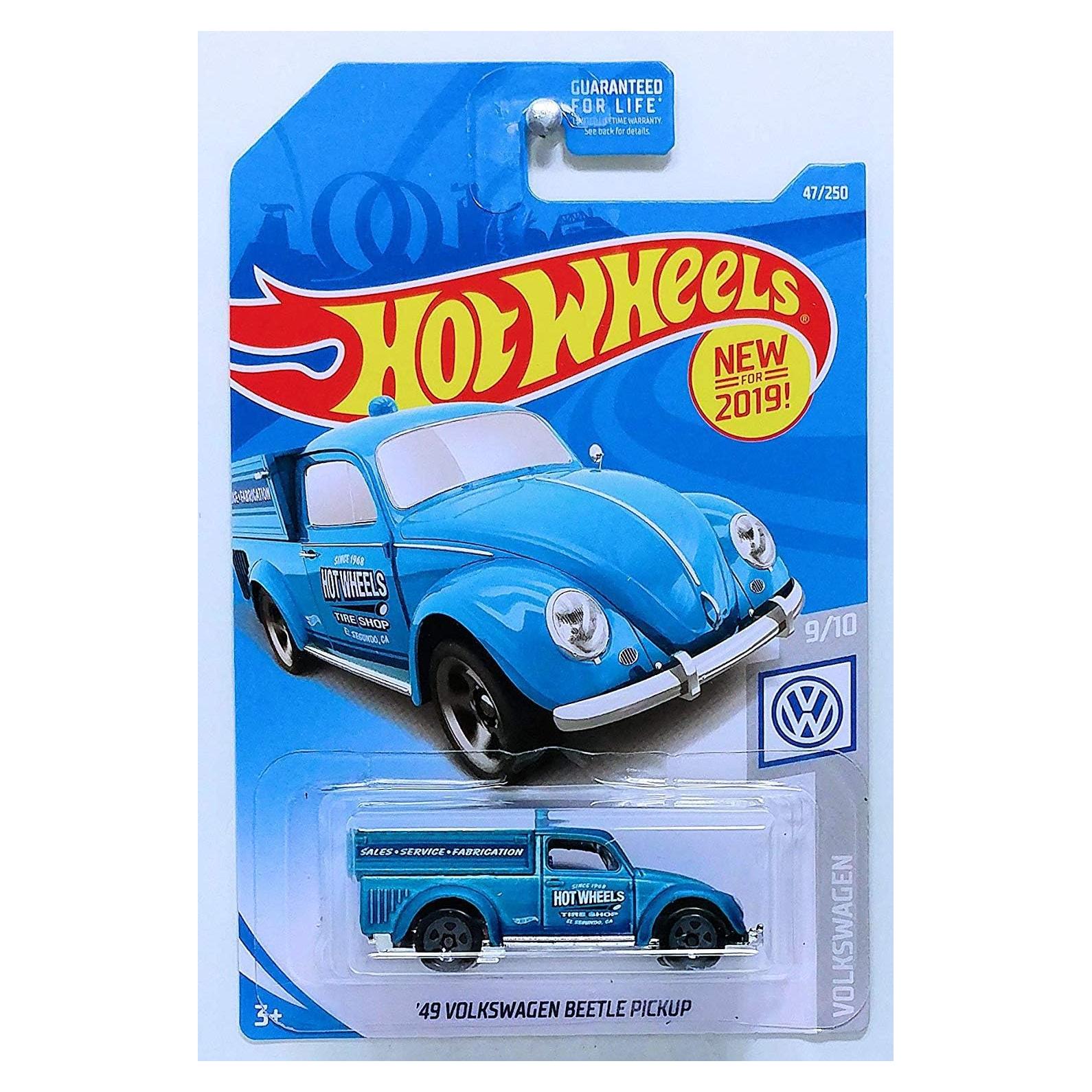 Hot Wheels Volkswagen '49 Beetle Pickup Azul Claro 1:64