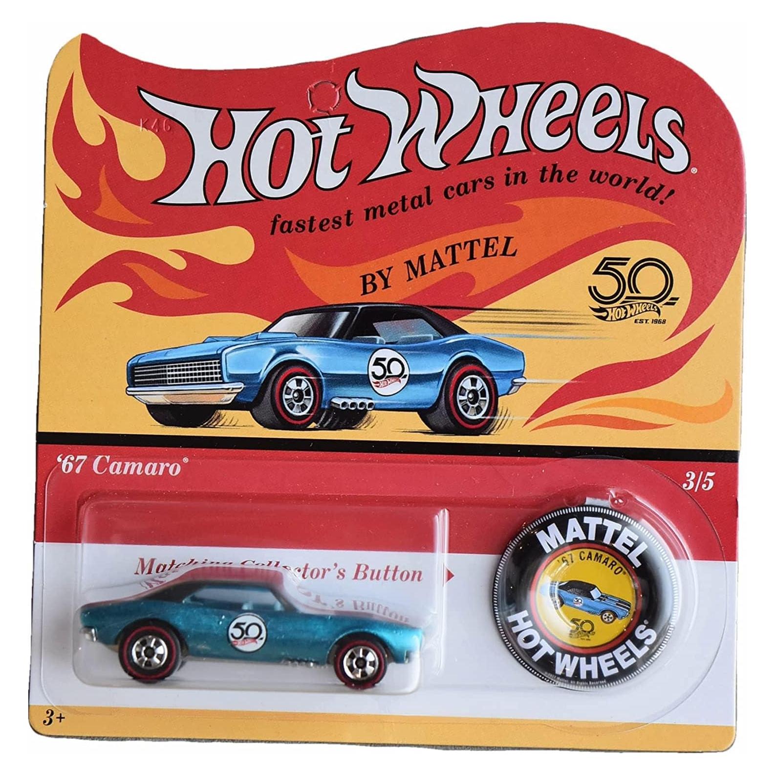 Hot Wheels Camaro '67 - Coche de Juguete Coleccionable