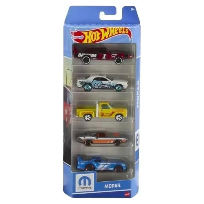 Paquete de 5 Hot Wheels Mopar 1:64 - Muscle Cars y Camiones