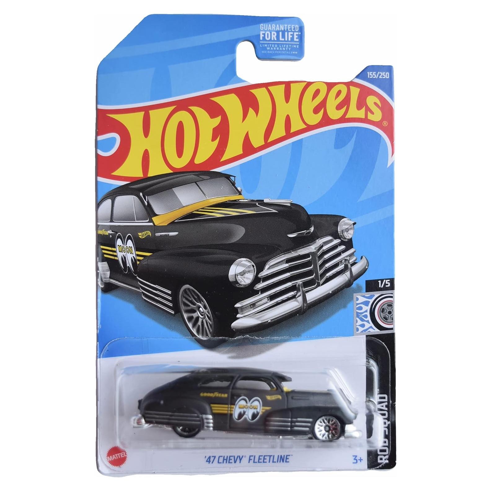 Auto de colección Hot Wheels Chevy Fleetline 1947 1:64
