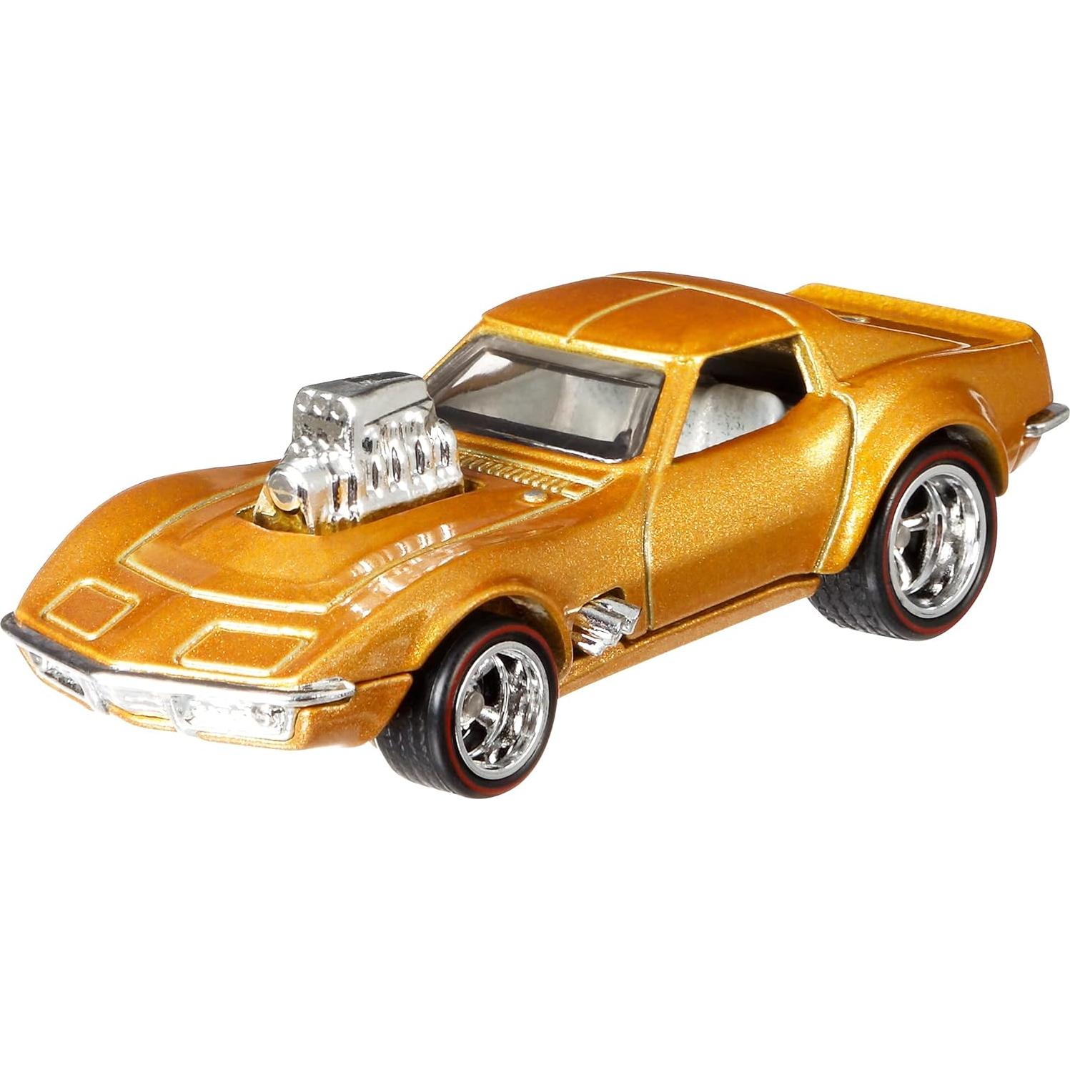 Vehículo Hot Wheels Corvette 68 Escala 1:64 Coleccionable