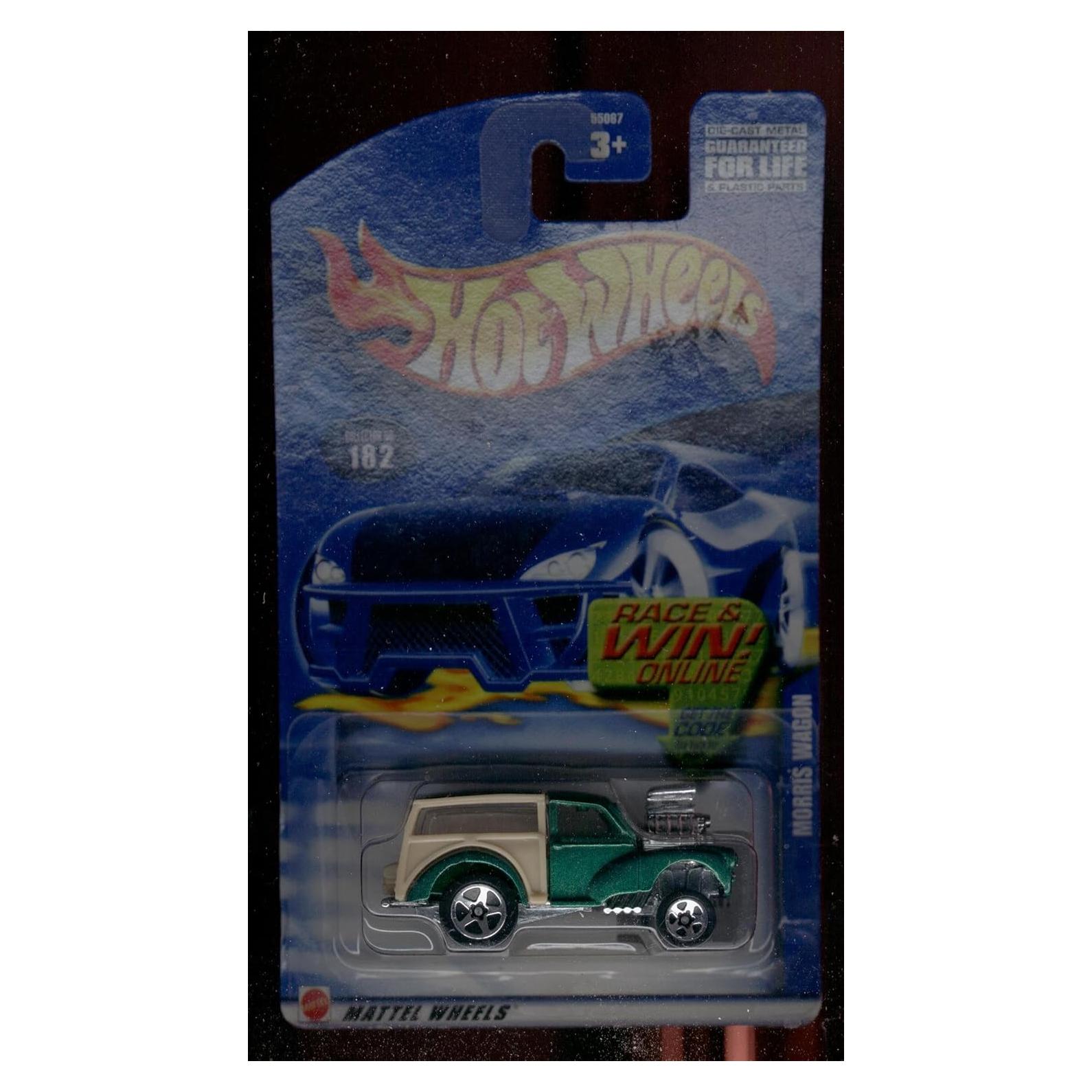 Hot Wheels Morris Wagon 2002 1:64 Verde Beige Detallado
