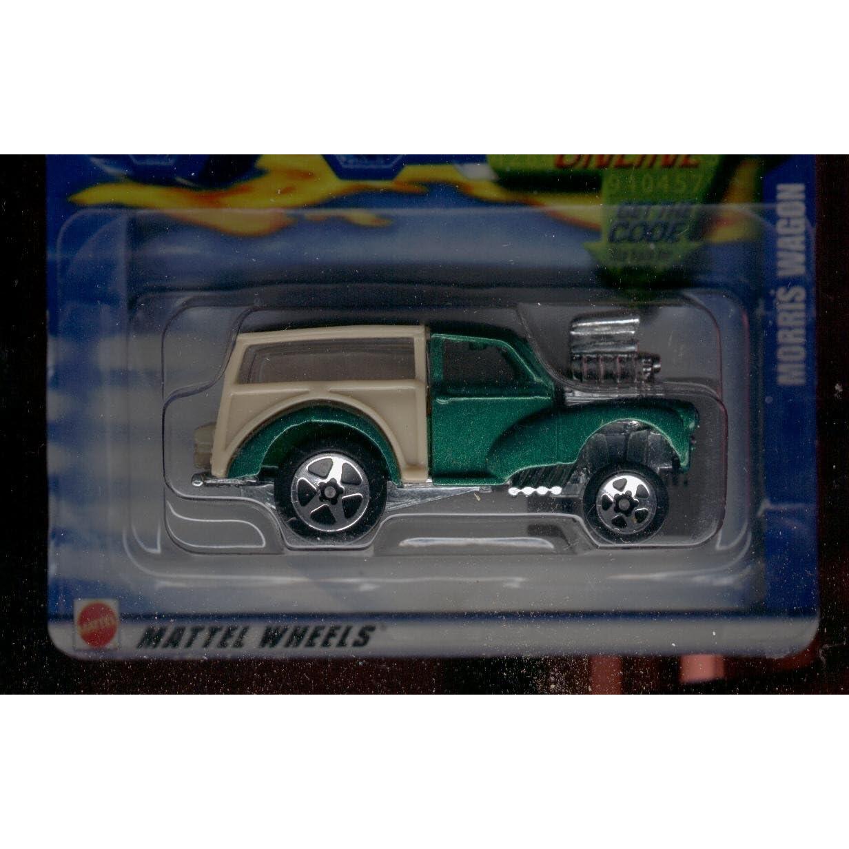 Hot Wheels Morris Wagon 2002 1:64 Verde Beige Detallado