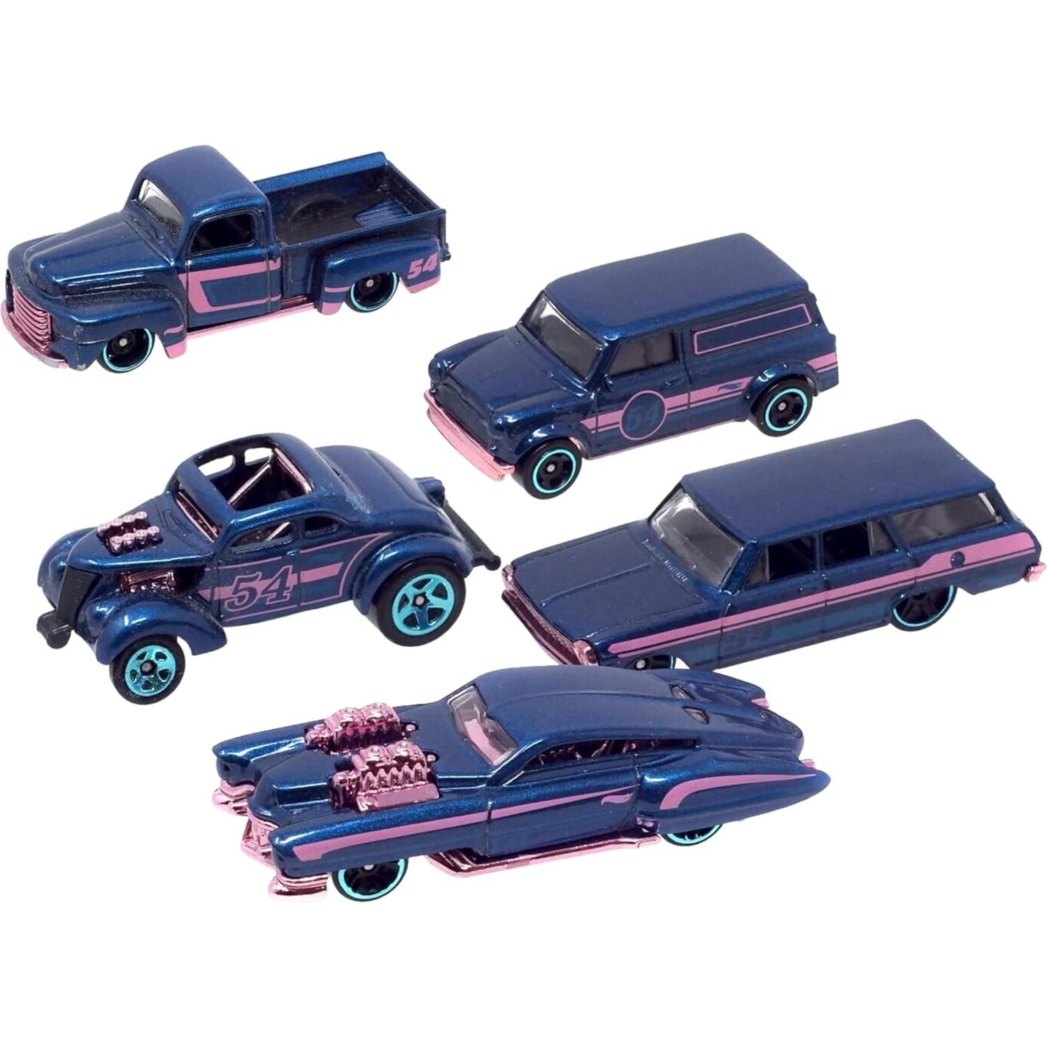 Hot Wheels 2022 Conjunto Completo 5 Vehículos Diecast Mattel