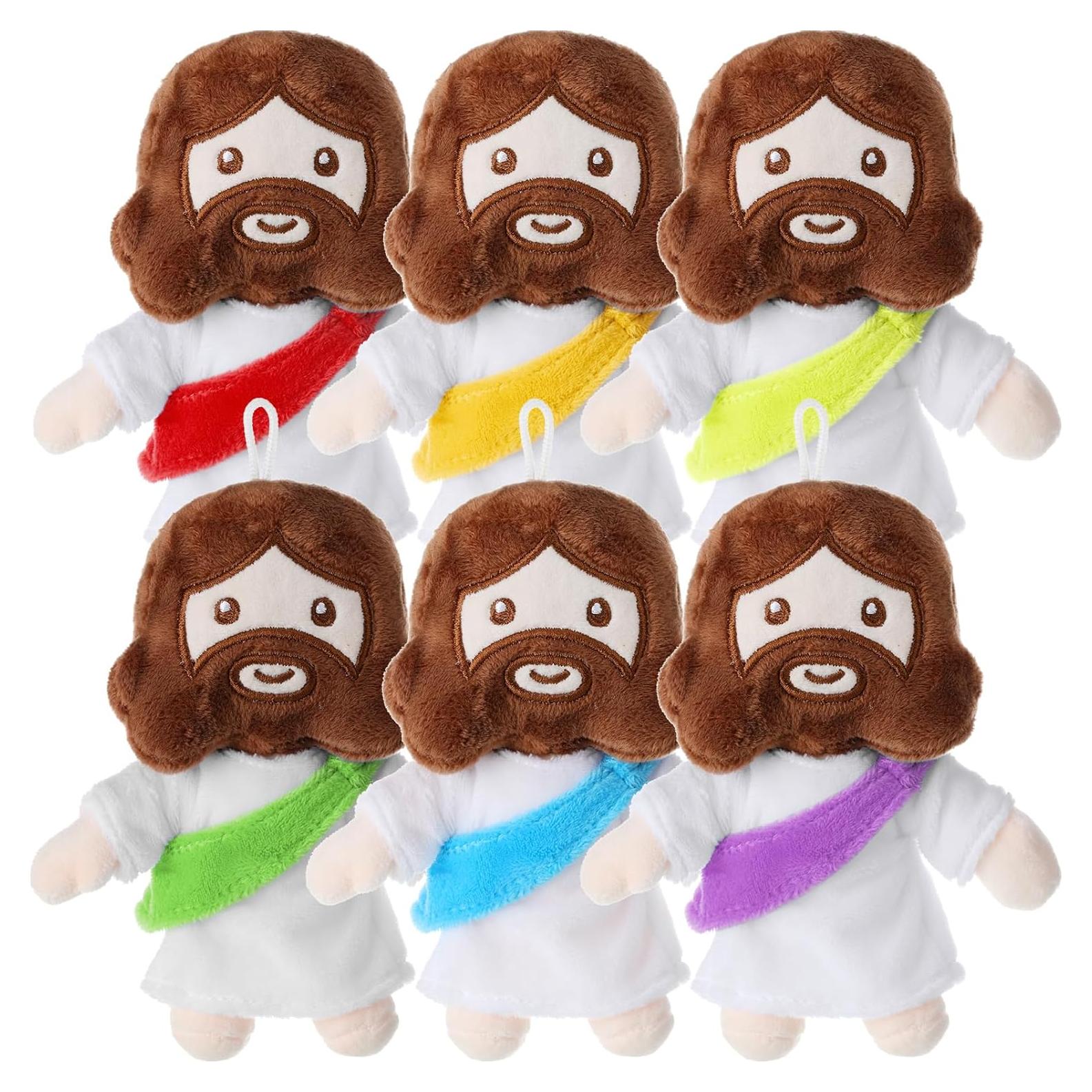 Muñecos de Peluche Jesús Barydat 6 Pcs Regalos Religiosos