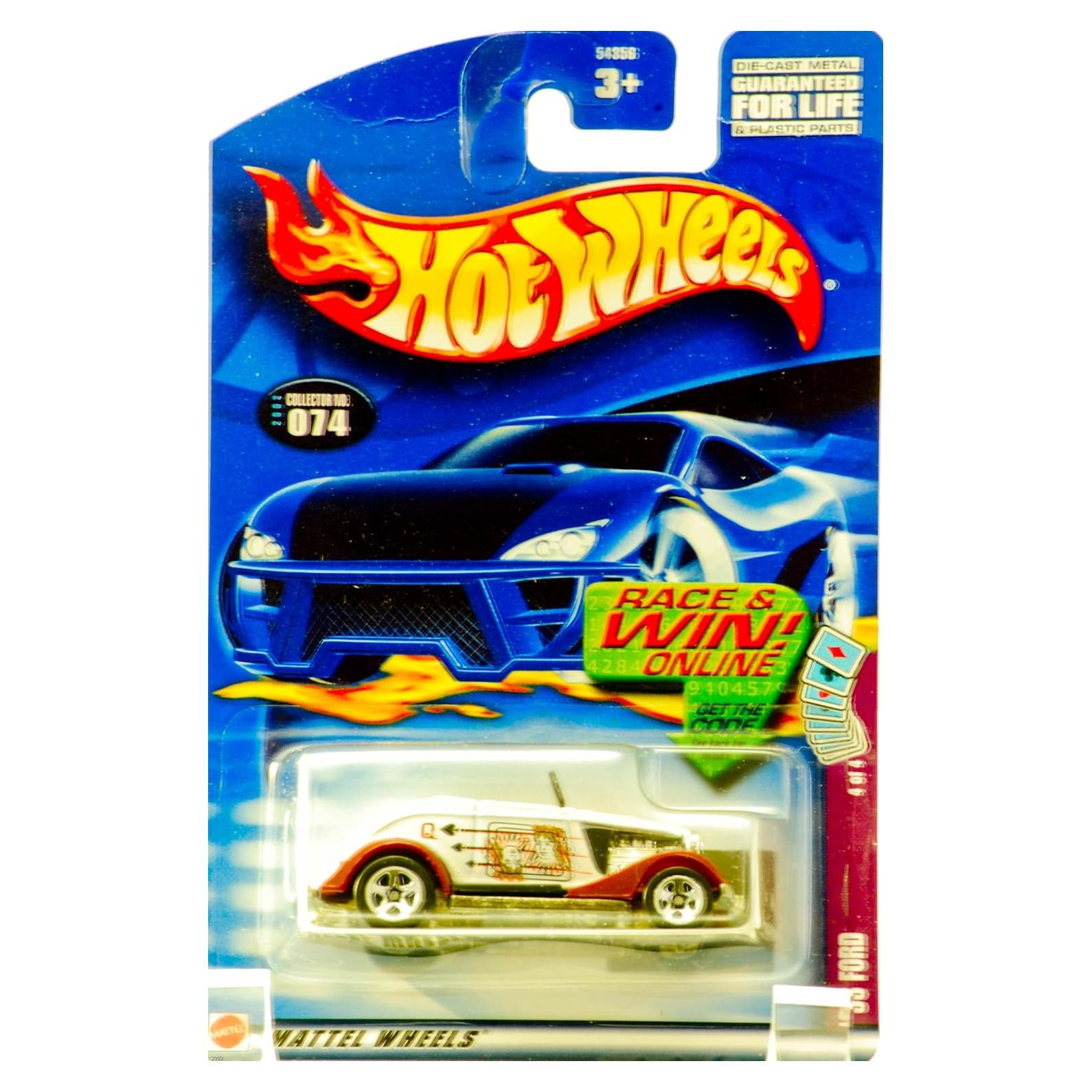 Hot Wheels 2002 Ford Roadster 1:64 Mattel Coleccionable