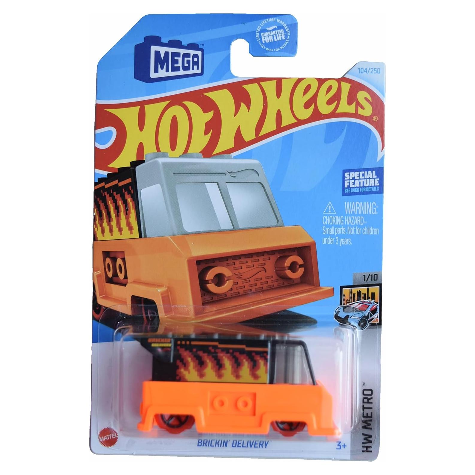 Camión de Juguete Matchbox Hot Wheels Brickin Delivery 1:64