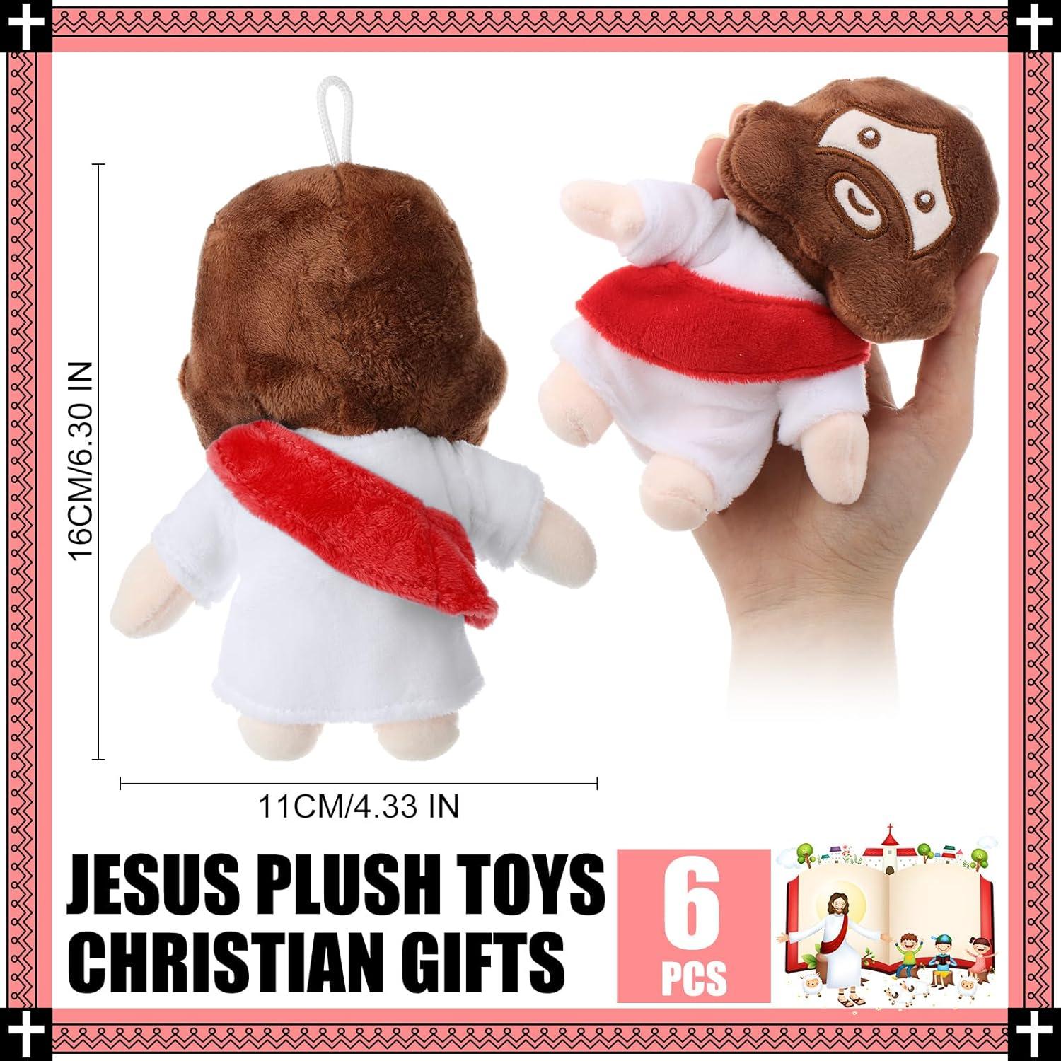 Muñecos de Jesús de Peluche Barydat 6 Pcs Regalos Cristianos