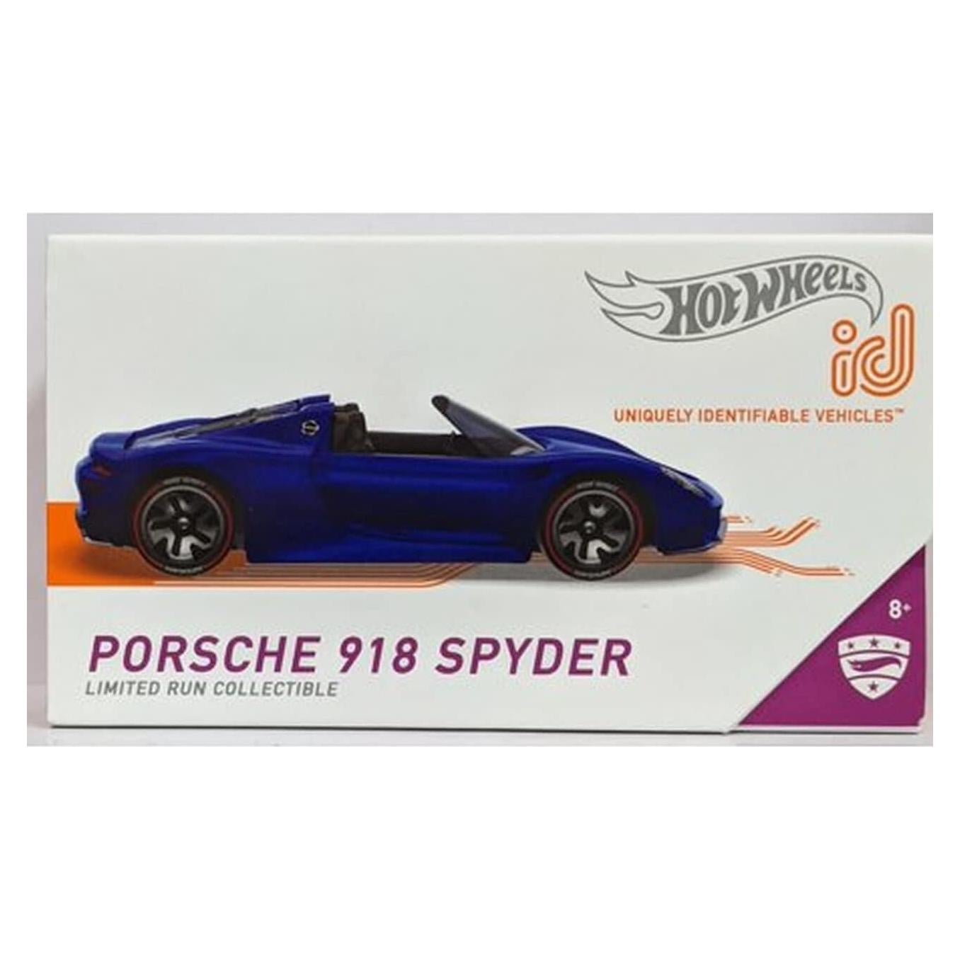 Vehículo Hot Wheels id Porsche 918 Spyder 1:64 con NFC