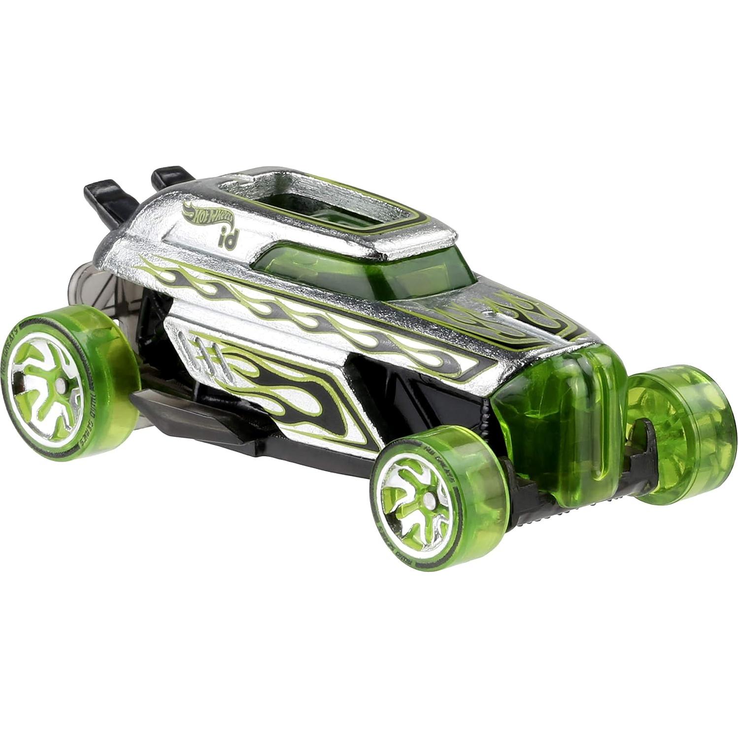 Hot Wheels id Rip Rod - Vehículo de Carreras 10 cm - Mattel