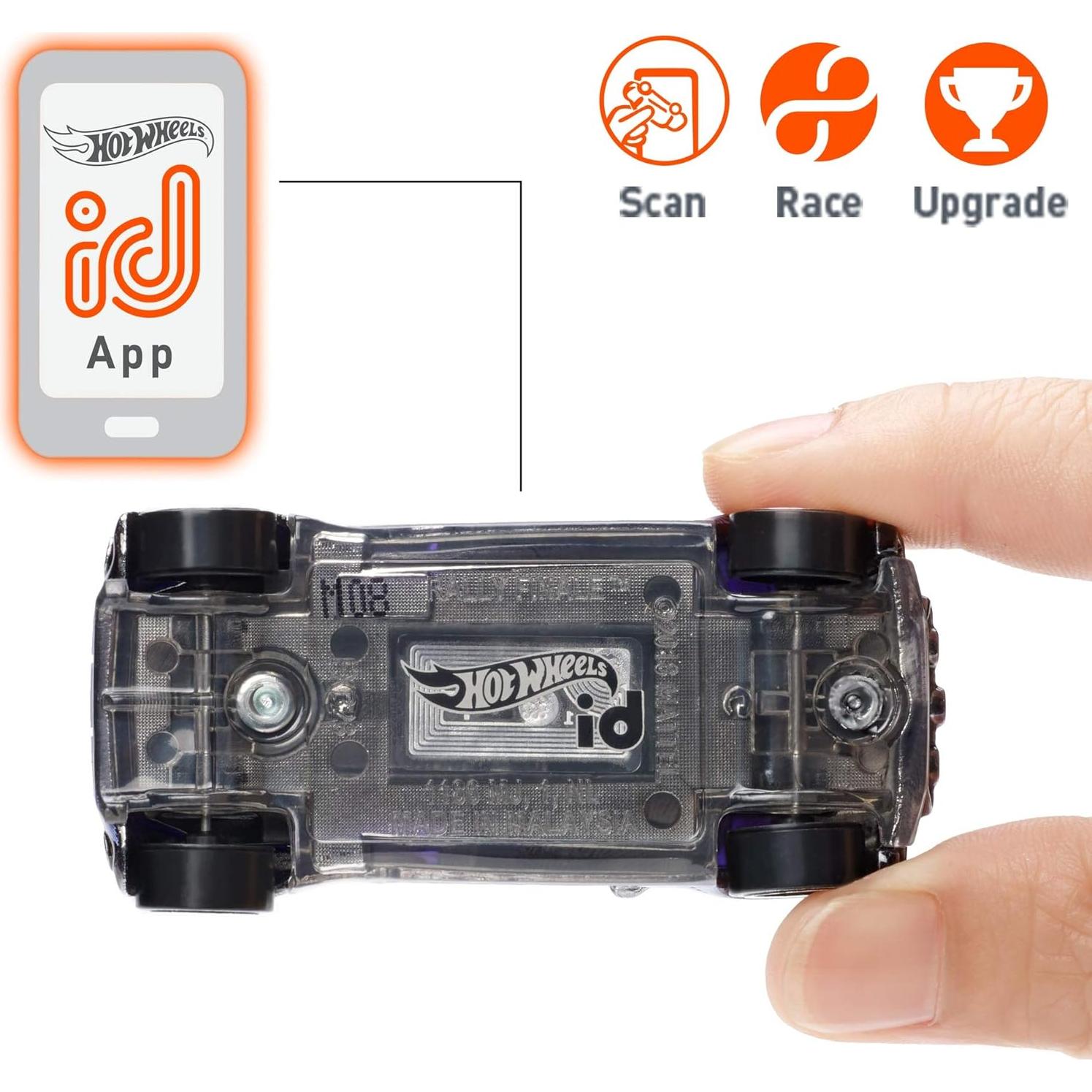 Vehículo Hot Wheels id Rally Finale 1:64 con chip NFC